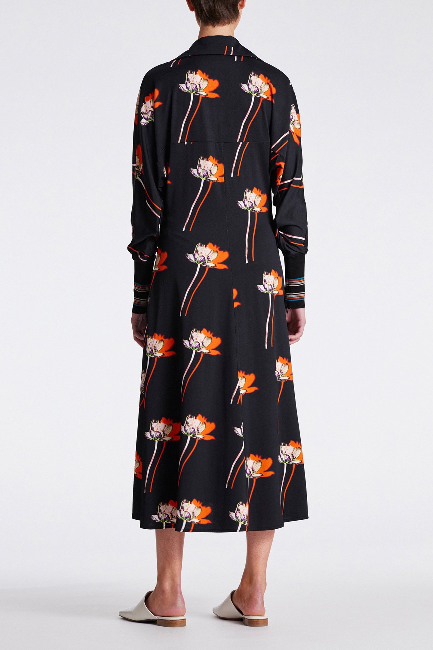 WOMENS DRESS DARK ORANGE 2