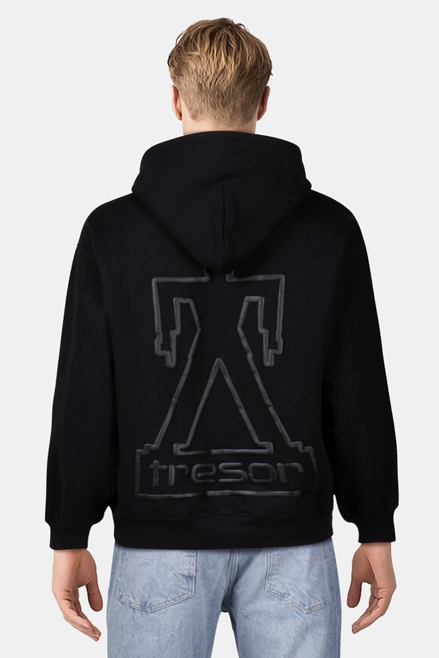 CARHARTT WIP – BASEMENT HOODED SWEATSHIRT BLACK / GREY 2