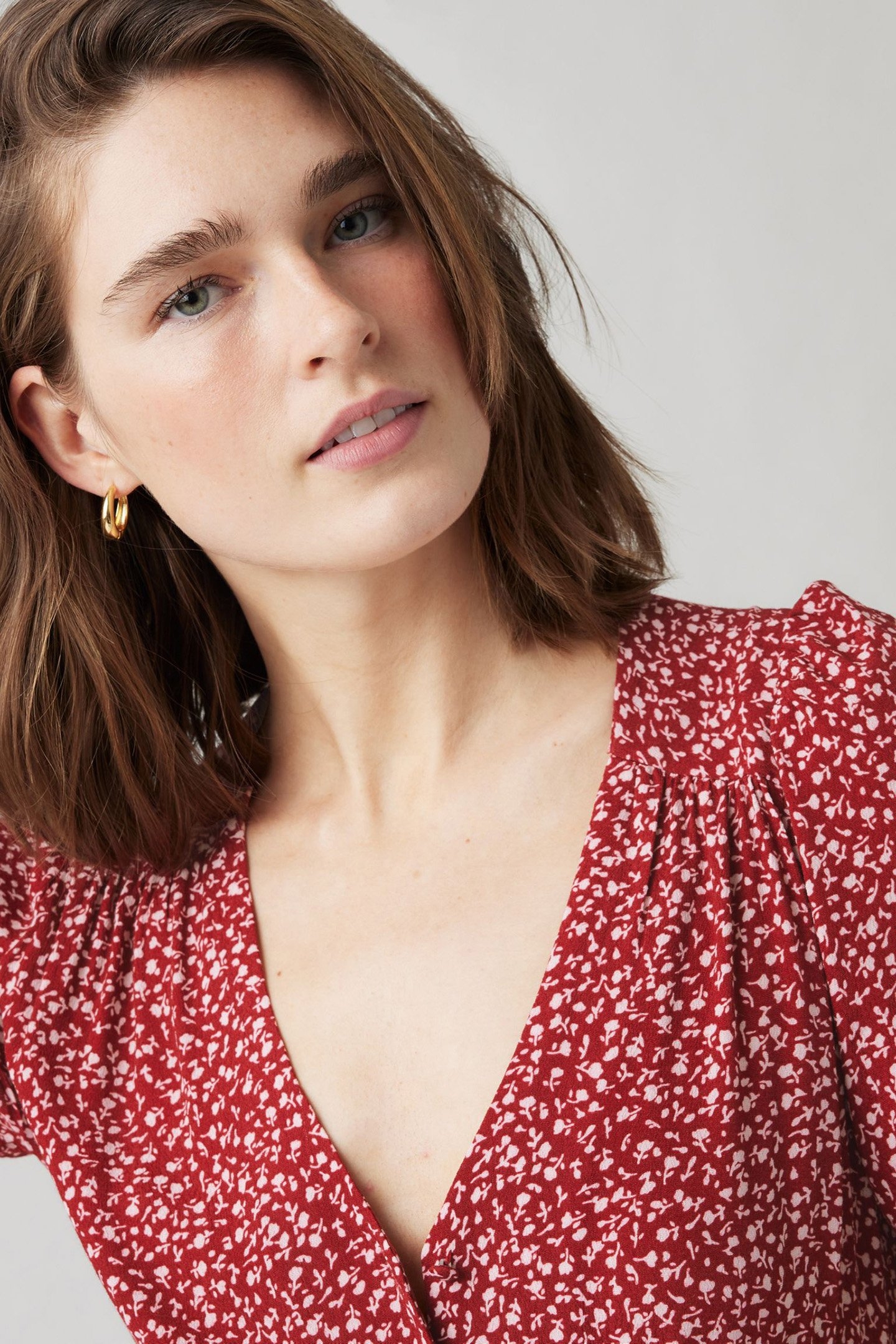 SARINA SS MIDI DRESS ALARCON FLORAL SUN 6