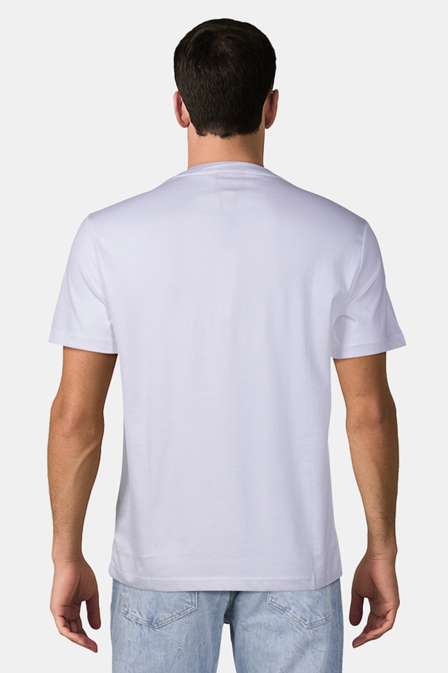 SMOOTH COTTON T-SHIR BRIGHT WHITE 2
