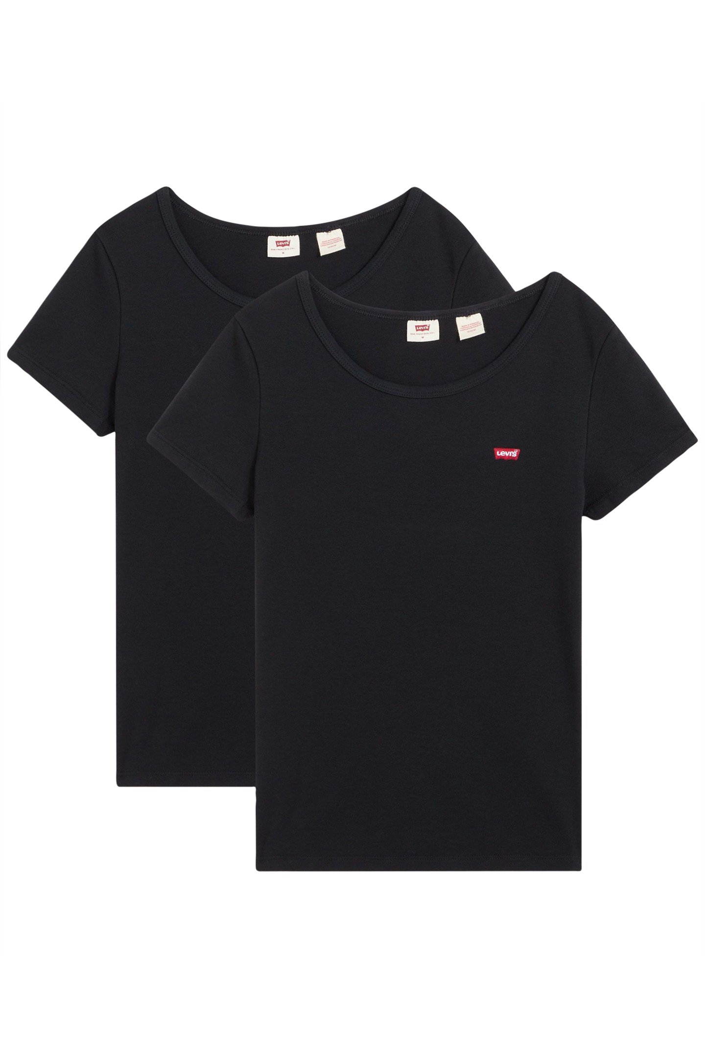 2PACK CREWNECK TEE 2 PACK TEE MINERAL BLACK 2