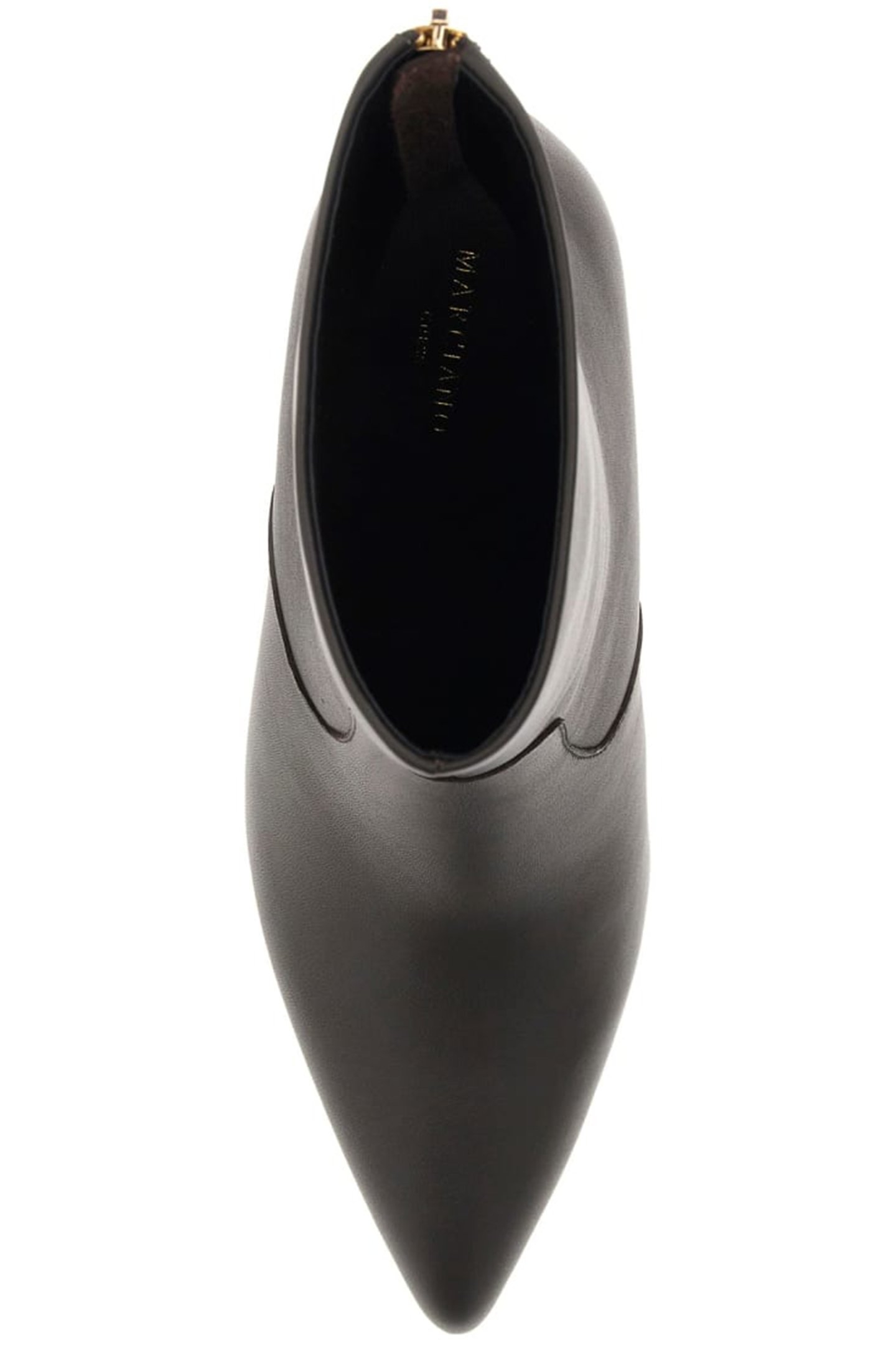 METAL ZIP BOOTIE REGAL BROWN 3