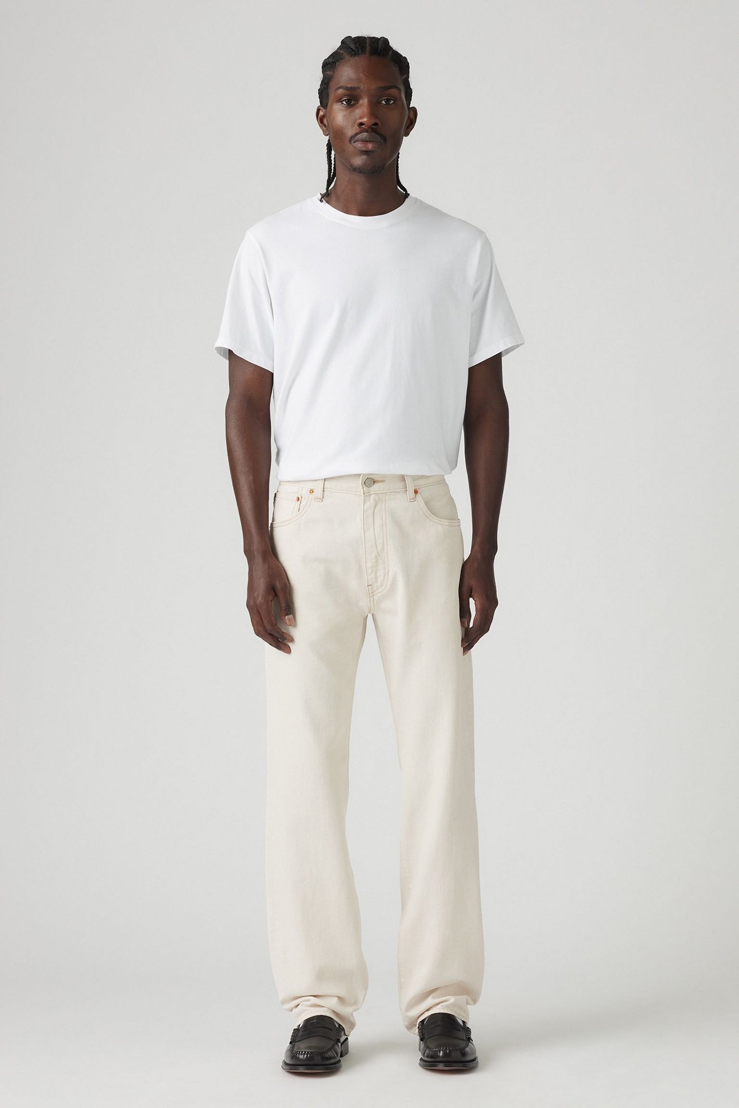 555 RELAXED STRAIGHT ECRU FUSION LTWT 1