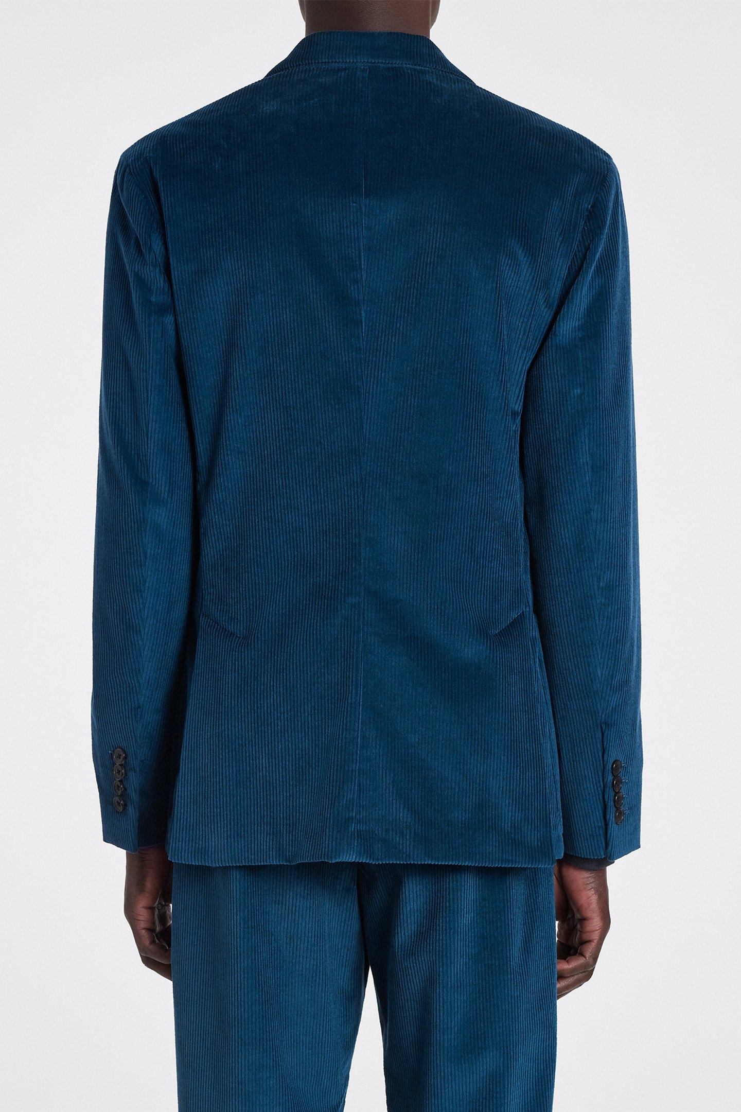 MENS 2 BTN PATCH POCKET JACKET INDIGO 2