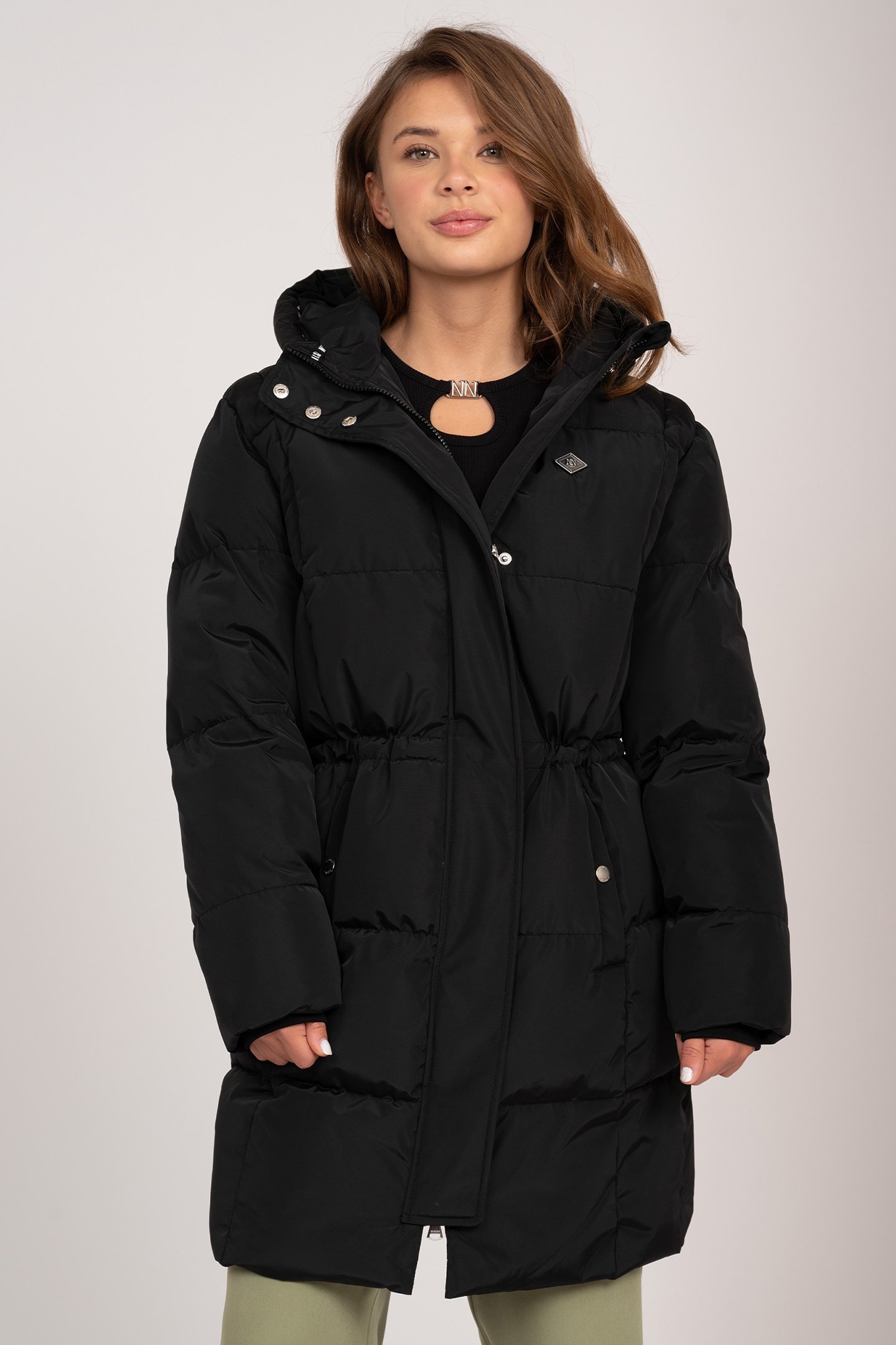 ALISA PUFFER BLACK 1