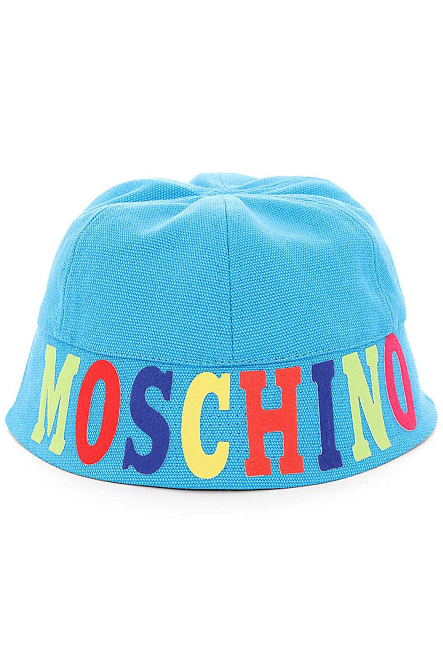 MULTICOLOR LOGO CANVAS HAT BLUE 1