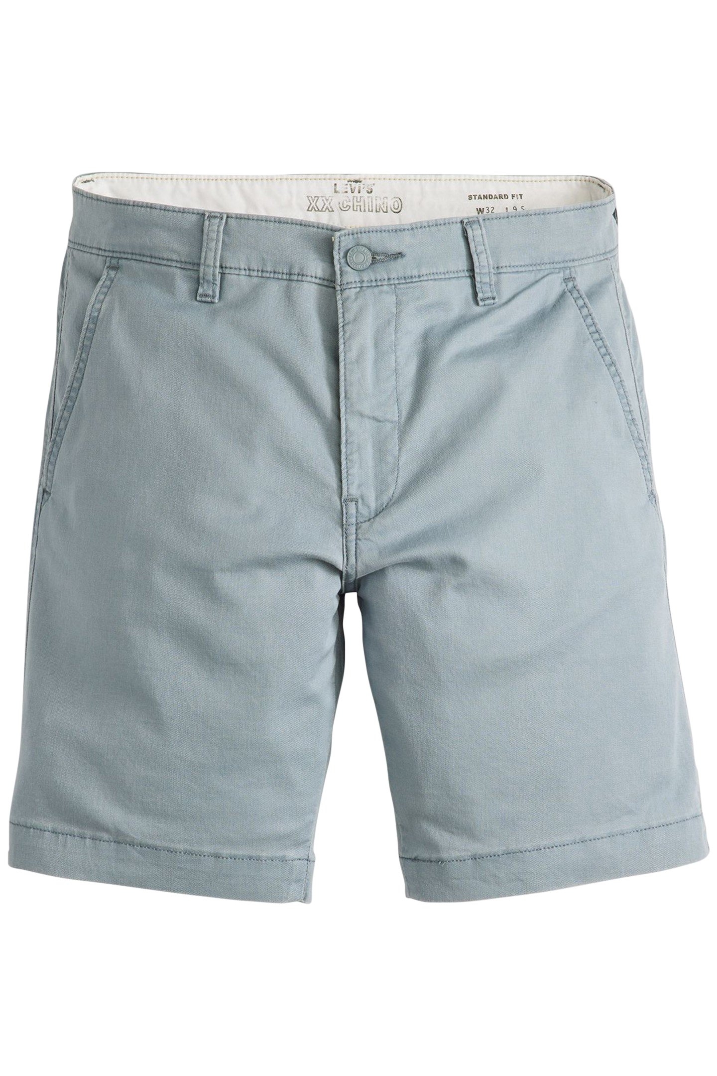XX CHINO SHORTS II STEAM BLUE COTTON LINEN 3