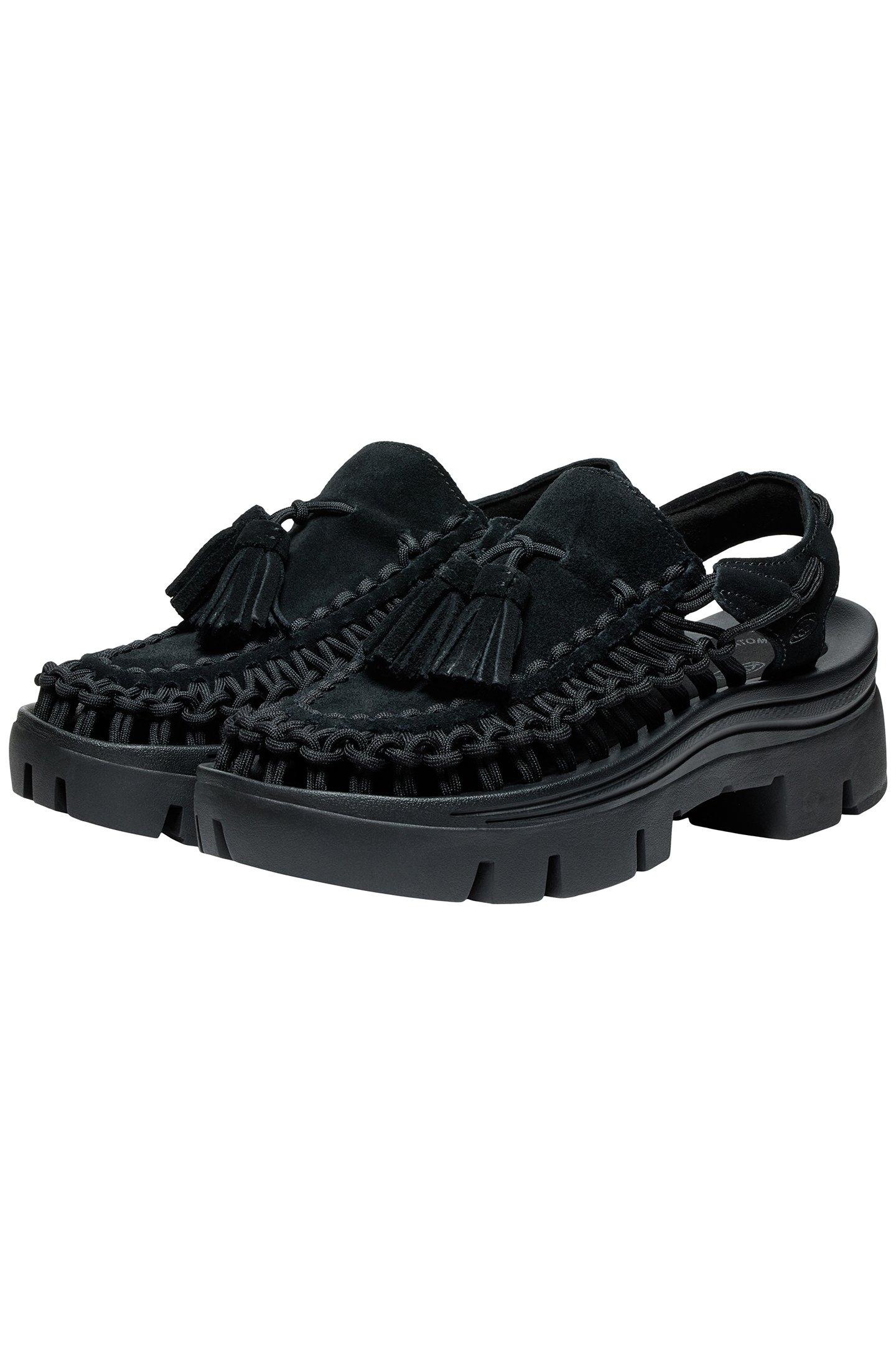 UNISEX UNEEK PLT TASSELL BLACK/BLACK 2