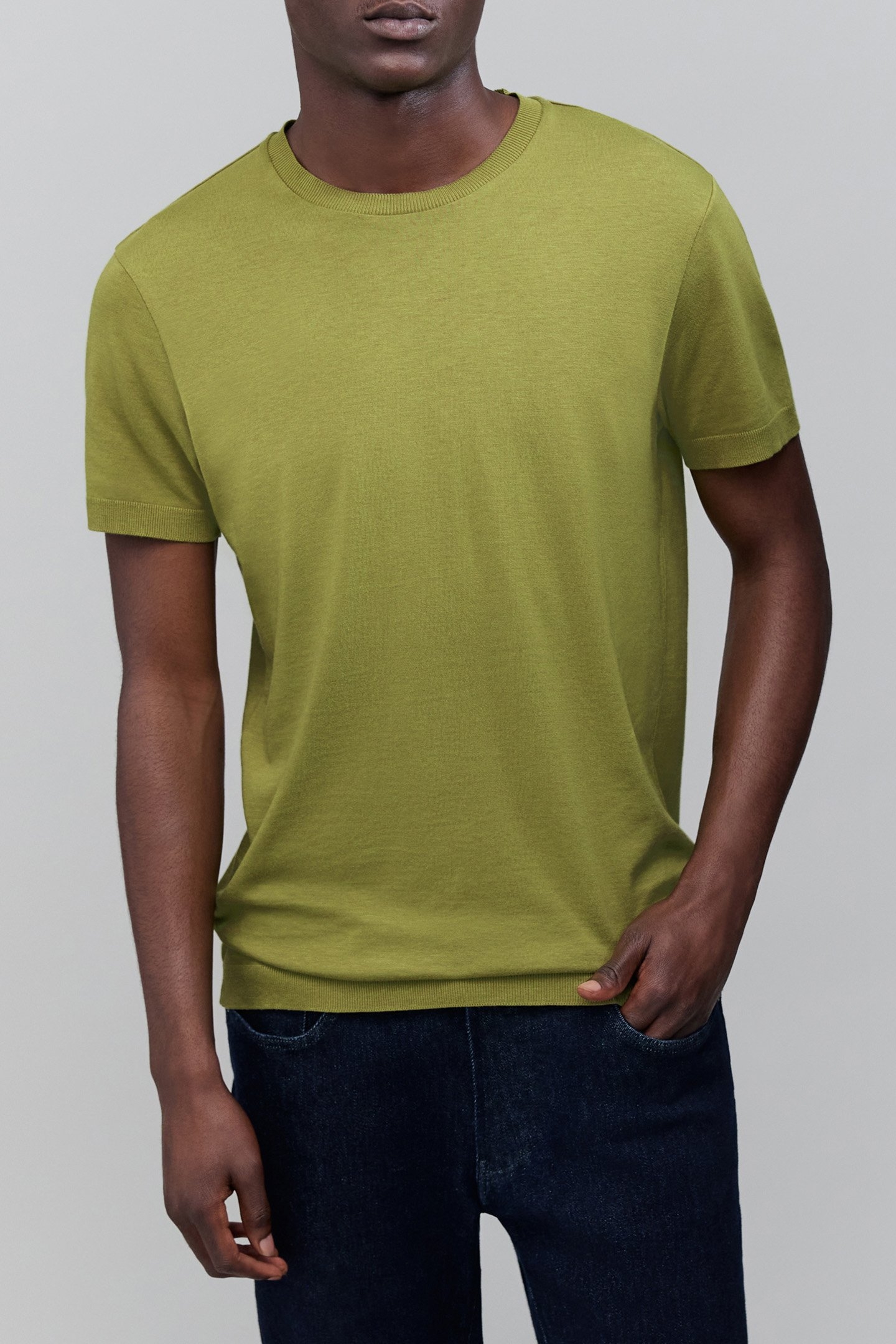 COTTON MODAL MIX FOAM T-SHIRT 1