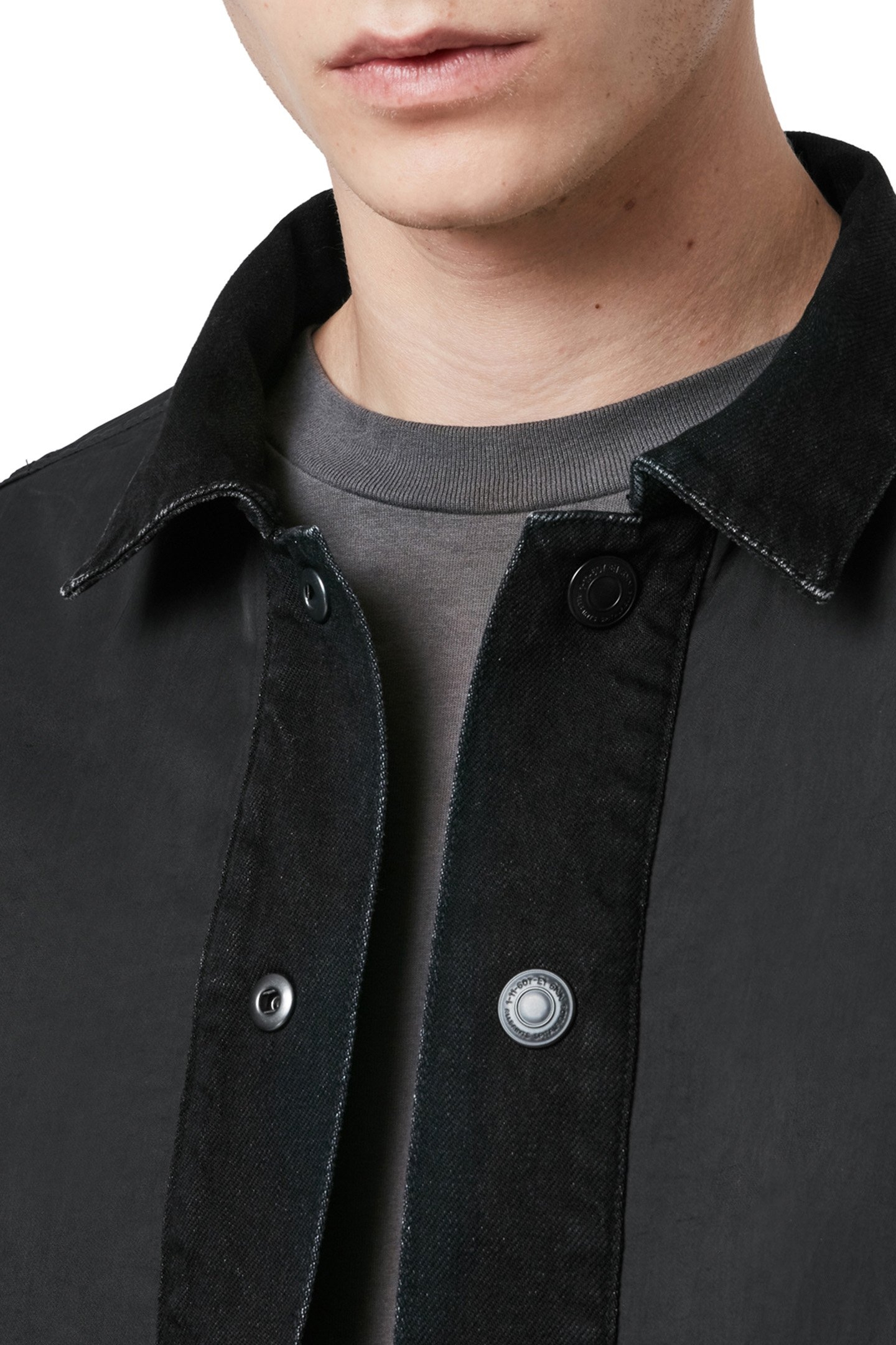 BRIND JACKET WASHED BLACK/BLACK 6