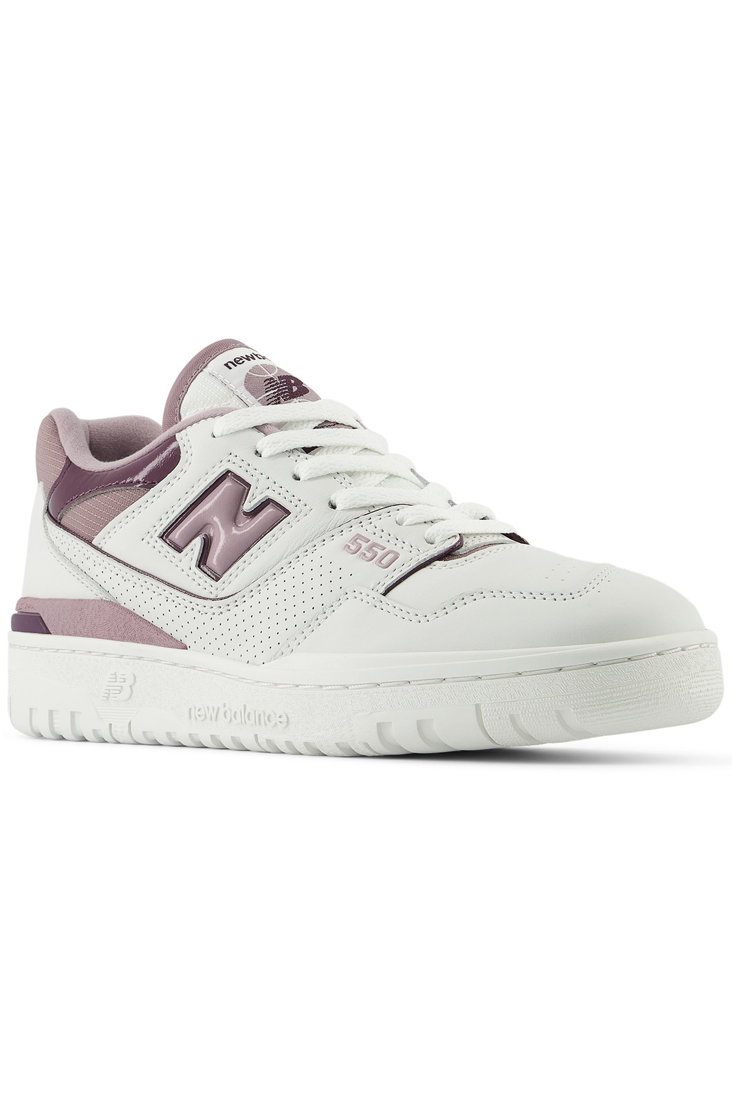 BBW550EF SNEAKERS IN WHITE & MAUVE 6
