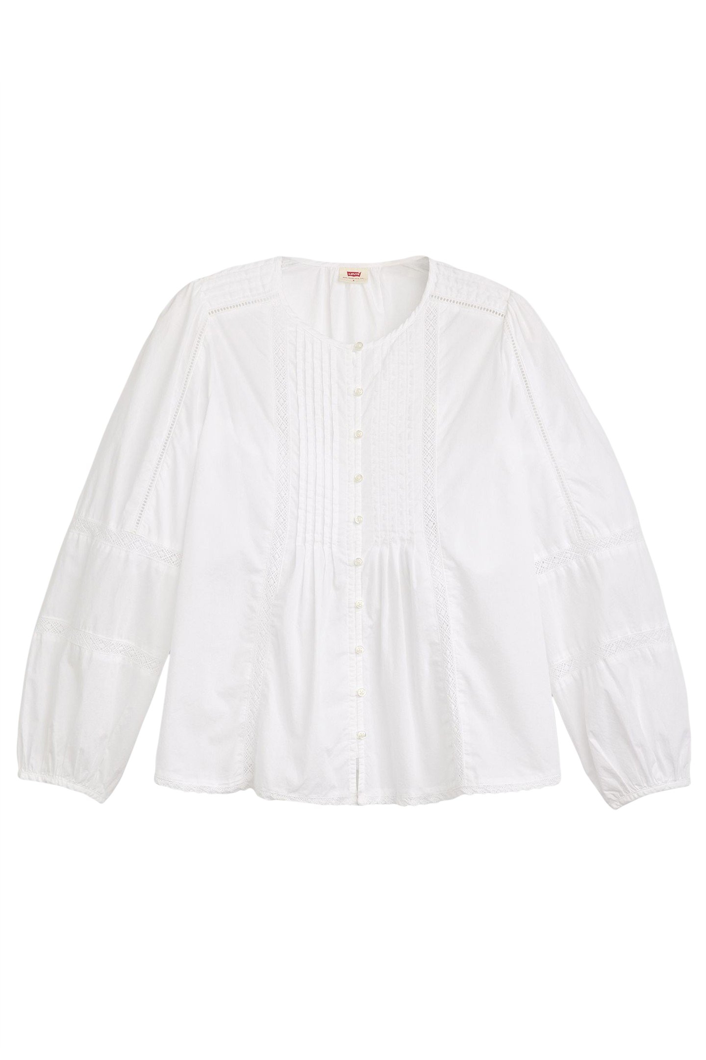 ALIYAH LS BLOUSE BRIGHT WHITE 3