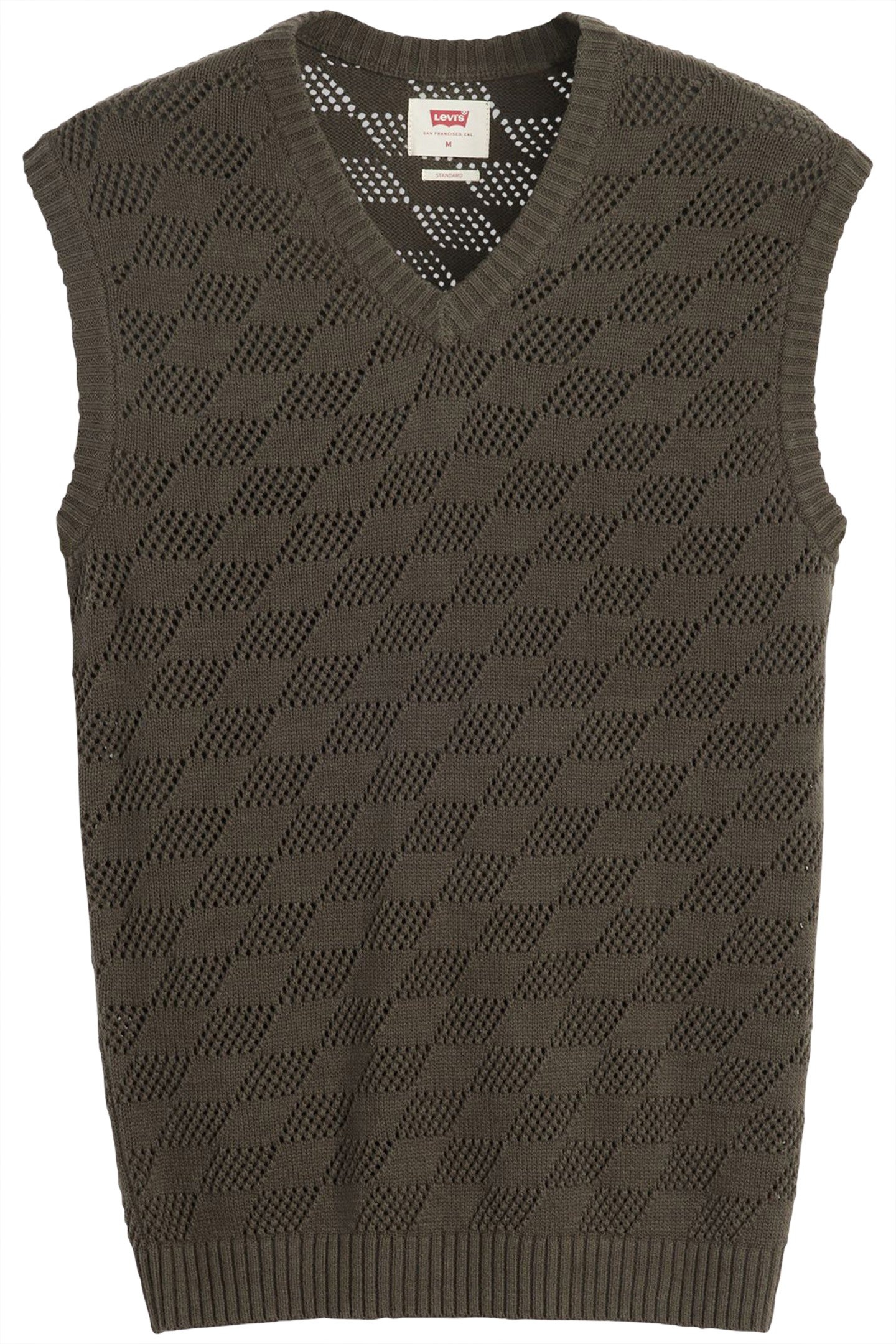 SKYLINE SWEATER VEST CHECKERS DARK PHANTOM 3