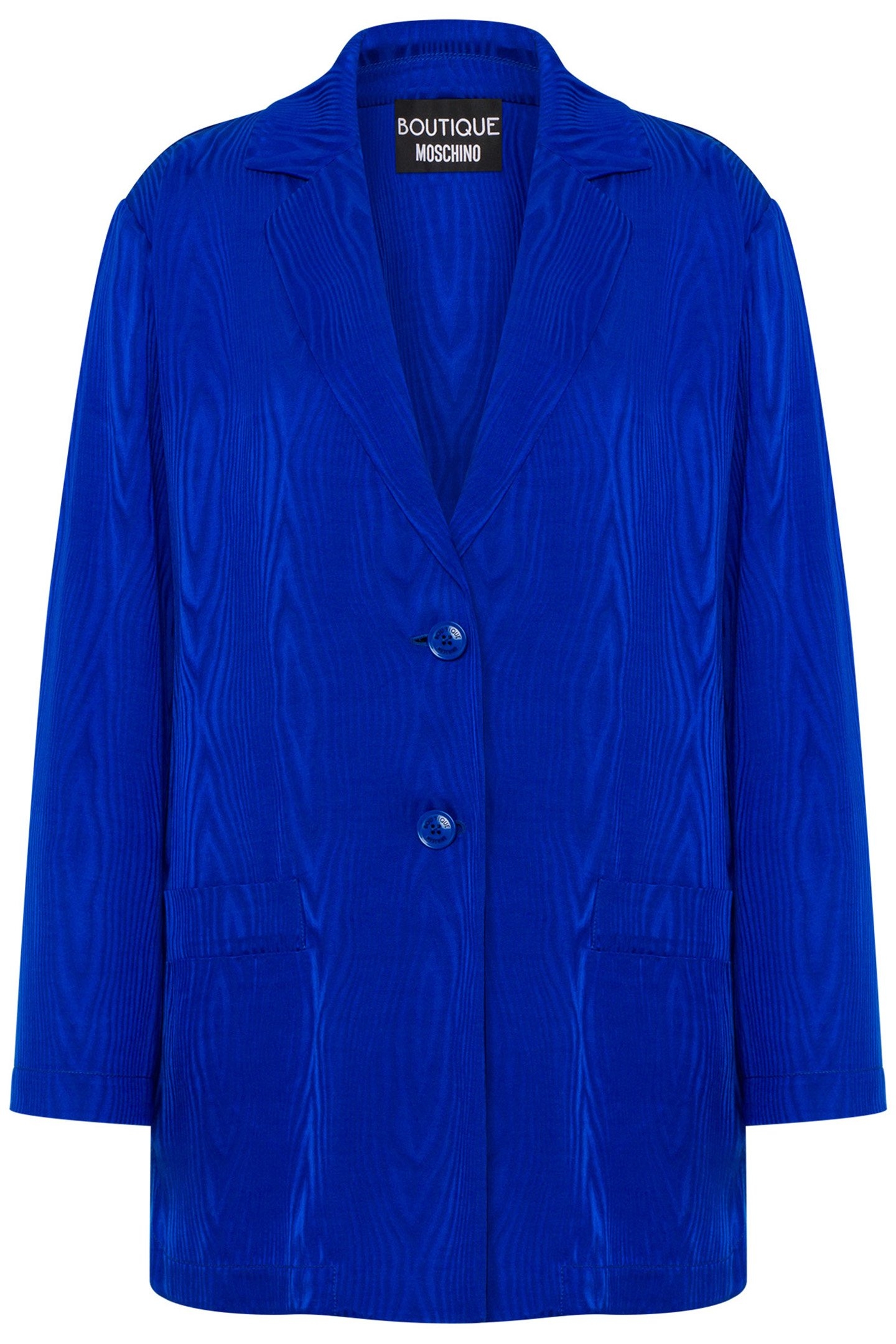 FLUID MOIRÉ JACKET BLUE 3