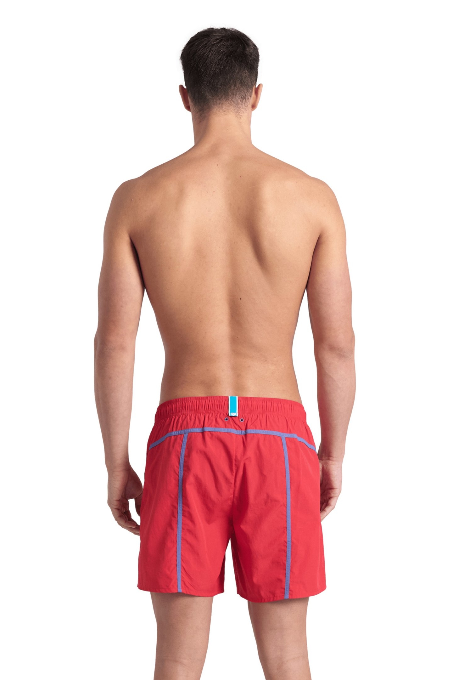 MEN'S ARENA PRO_FILE BEACH L-SHORT RED- PURPLE BLUE 2