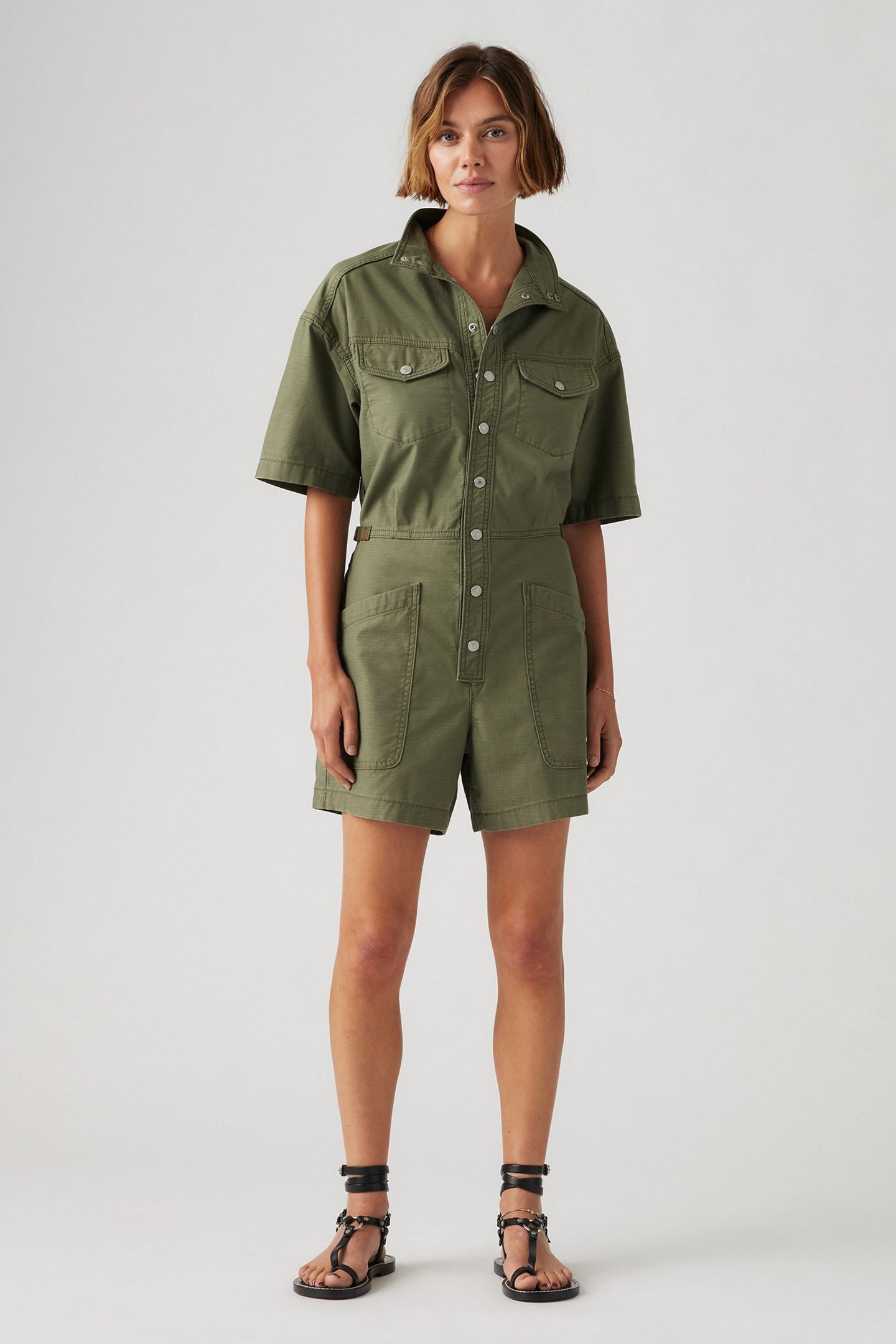 SS SURPLUS ROMPER OLIVE NIGHT 1