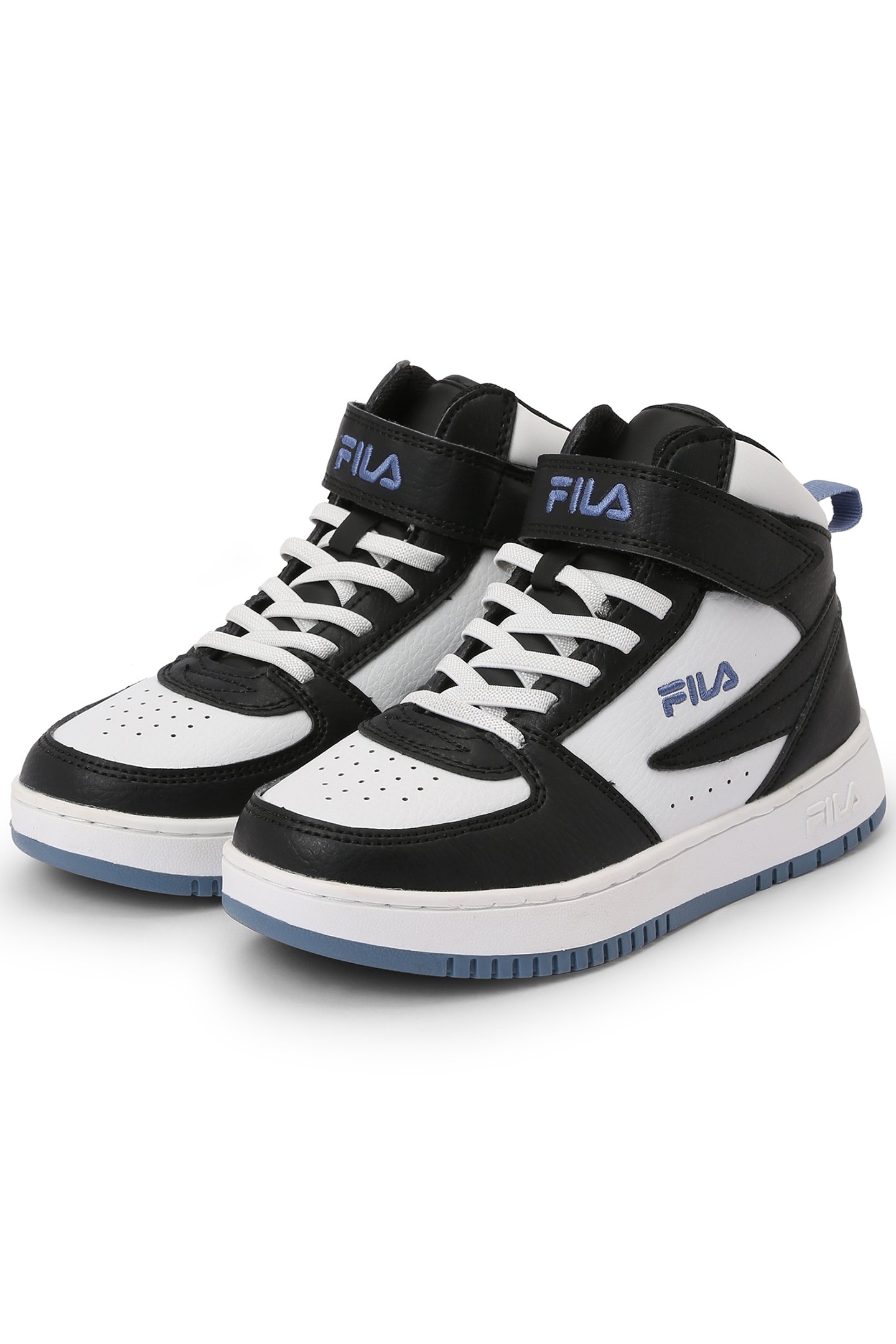 LEVANTO MID KIDS UNISEX BLACK-CORONET BLUE 2