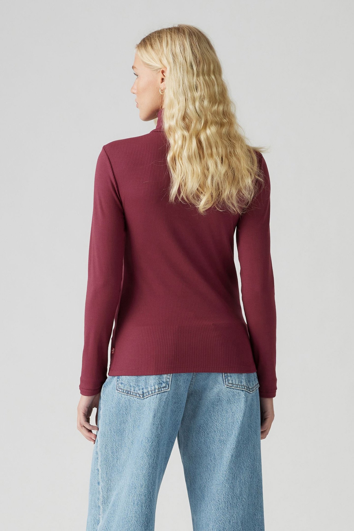 DREAMY TURTLENECK BURGUNDY 2