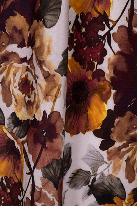 SCARVE SILK, 44CM X 44CM LIGHT PINK PATTERN 2