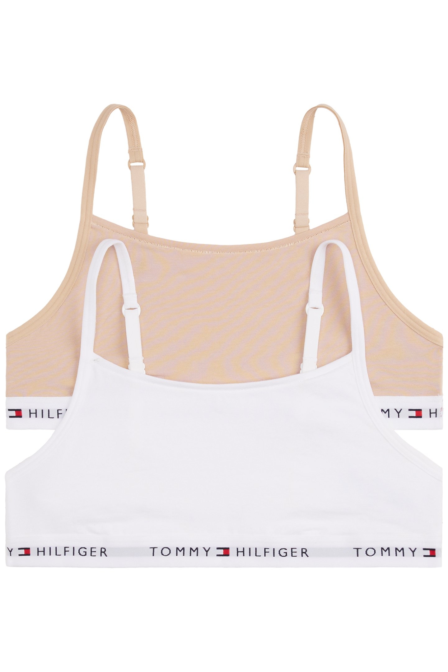 2 PACK BRALETTE WHITE/MISTY BLUSH 2