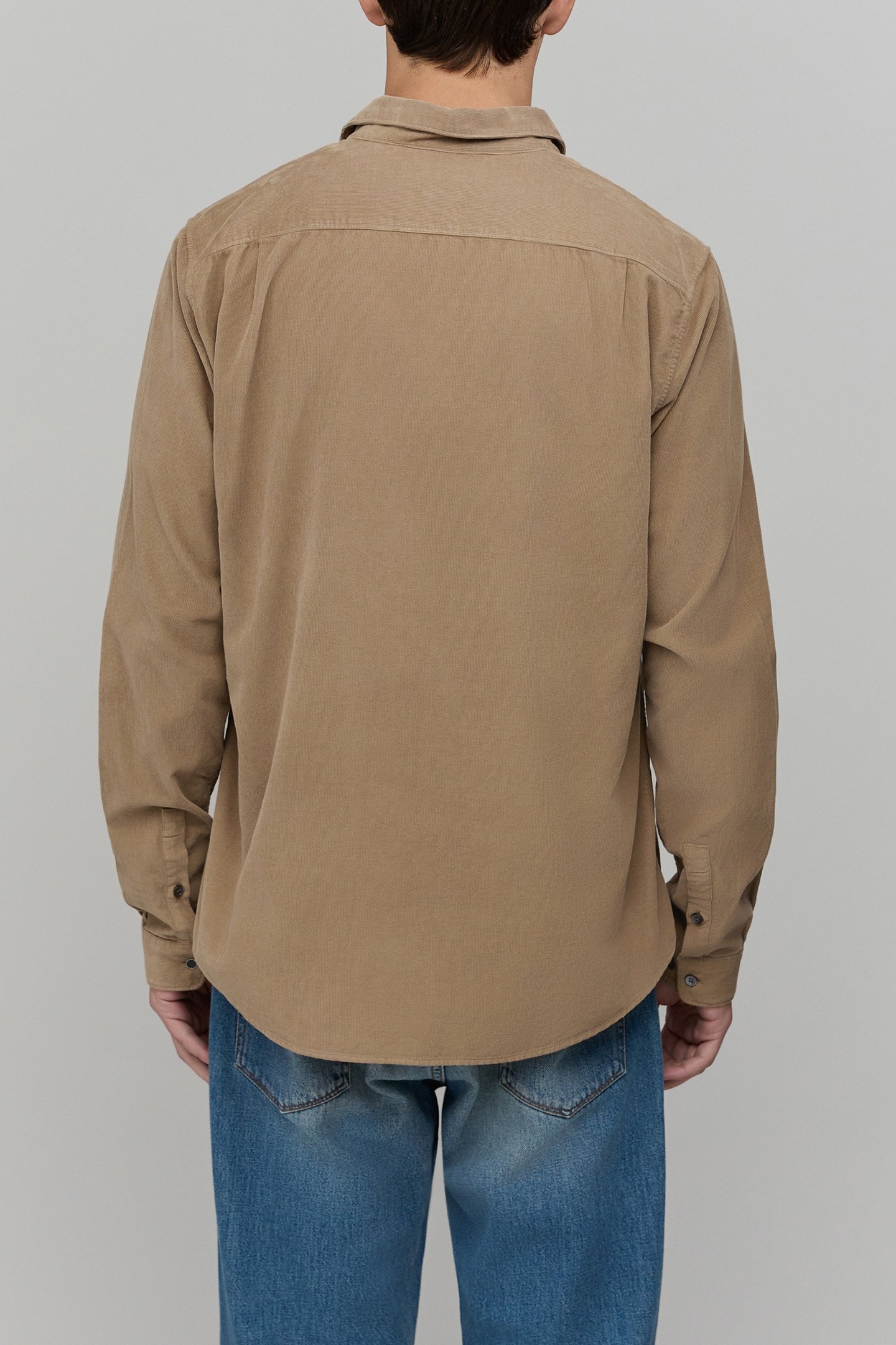 BEIGE VELVET MILLERAIES SHIRT 2