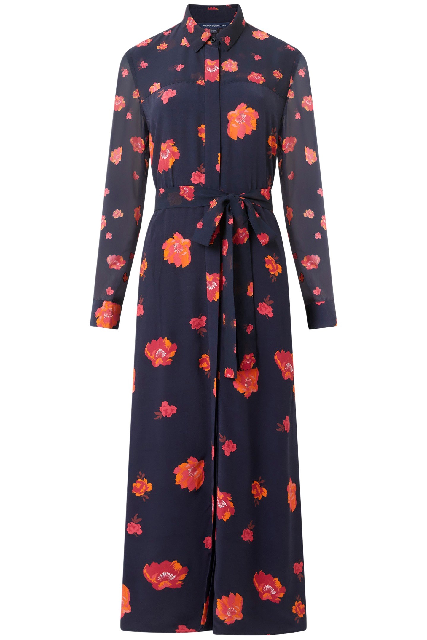 ELLA ROSE LS SHIRT DRESS MARINE MULTI 3