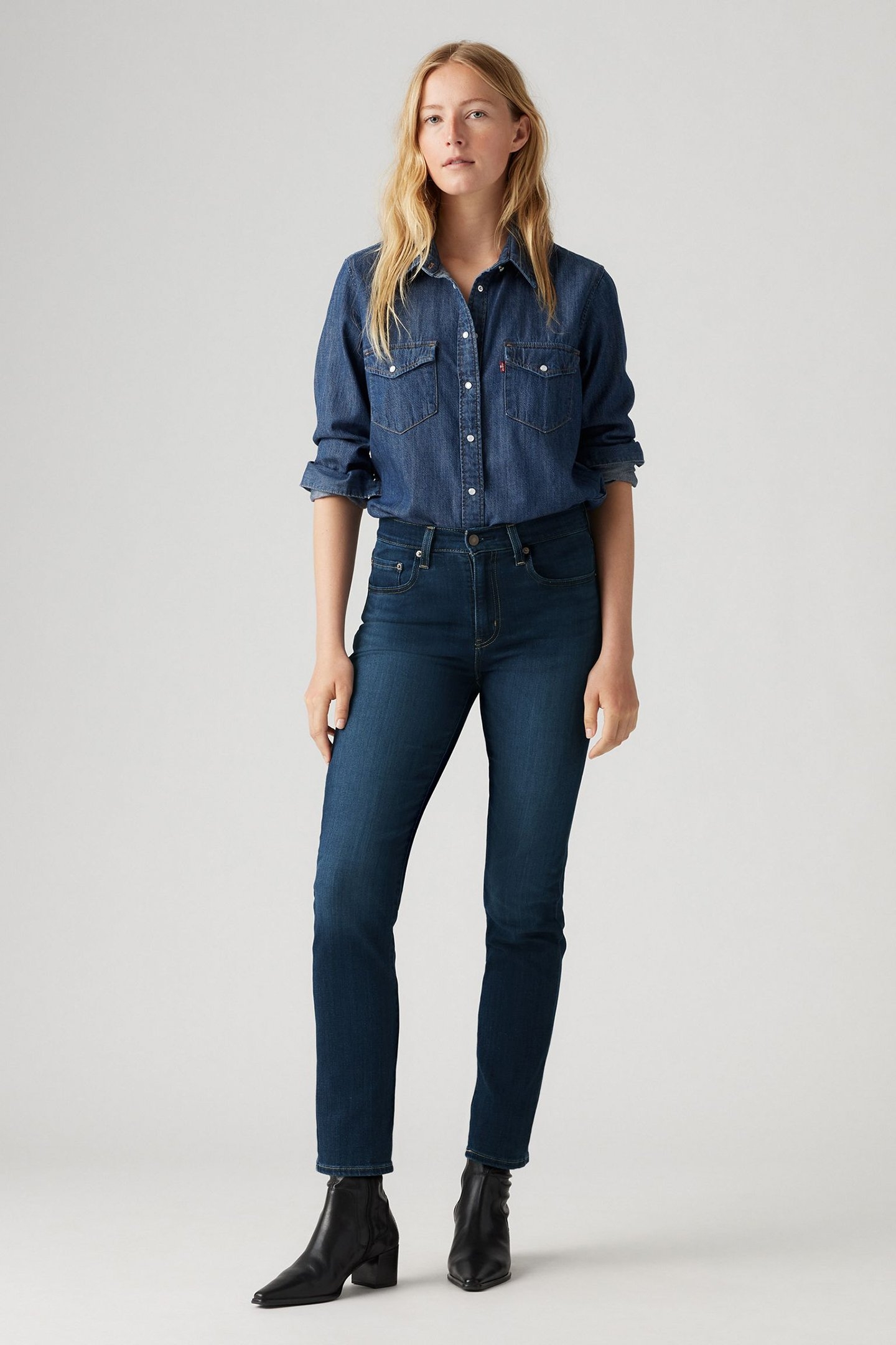 724 HIGH RISE STRAIGHT BLUE SWELL 1