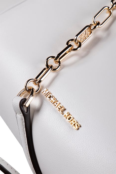 MEDIUM TOP ZIP CROSSBODY BAG IN WHITE 5