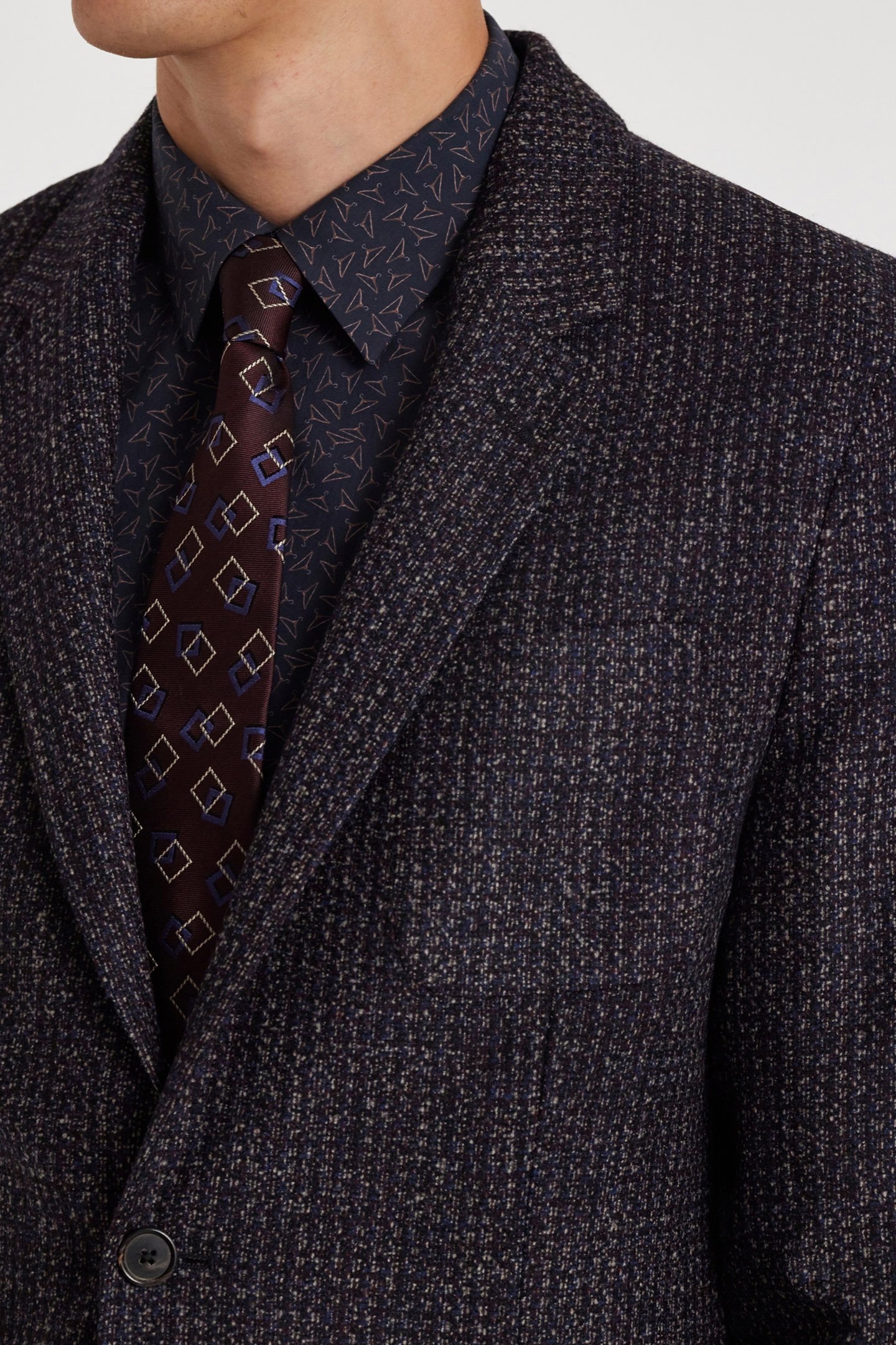 2 BUTTON JACKET VERY DARK NAVY 5