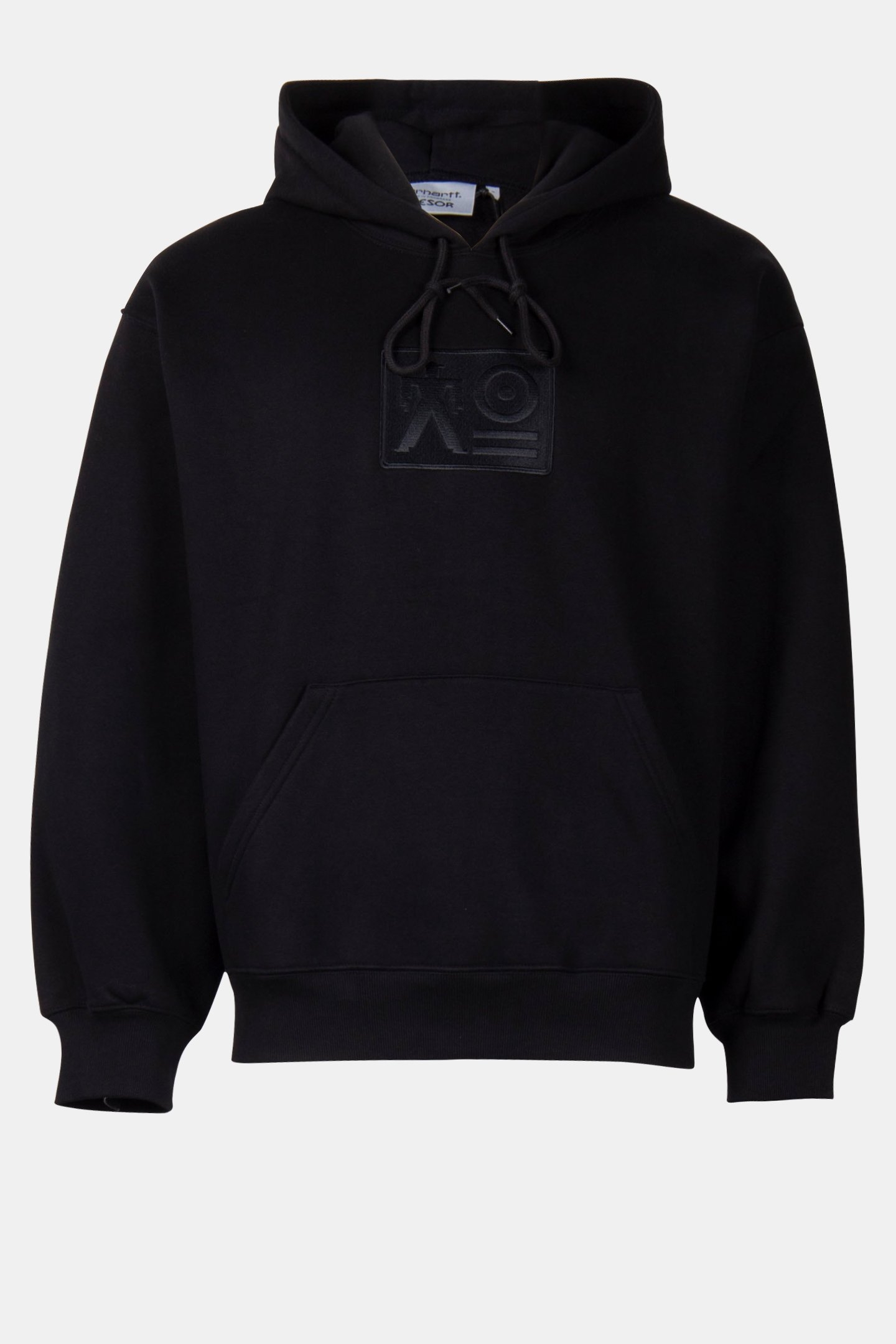 CARHARTT WIP – BASEMENT HOODED SWEATSHIRT BLACK / GREY 3