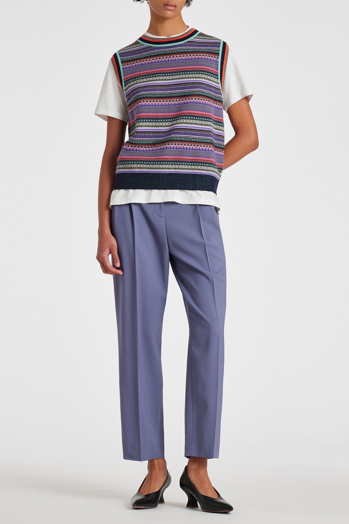 WOMENS TROUSER LILAC 3