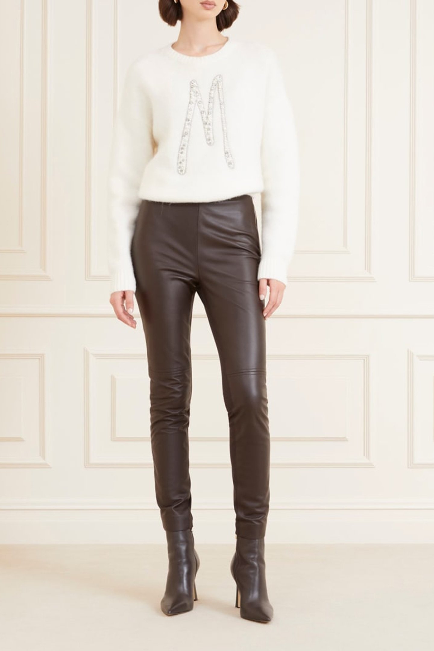 HIGH WAIST COY LEGGI REGAL BROWN 3