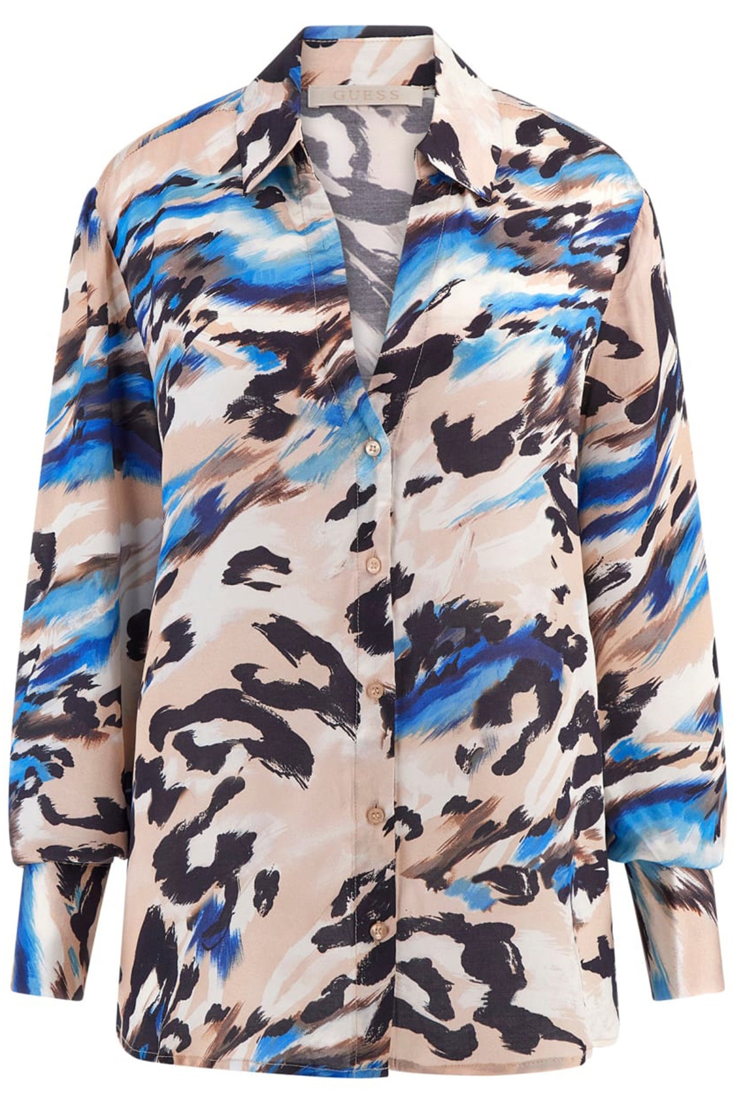 LS GRACE SHIRT ABSTRACT ANIMALIER P 1