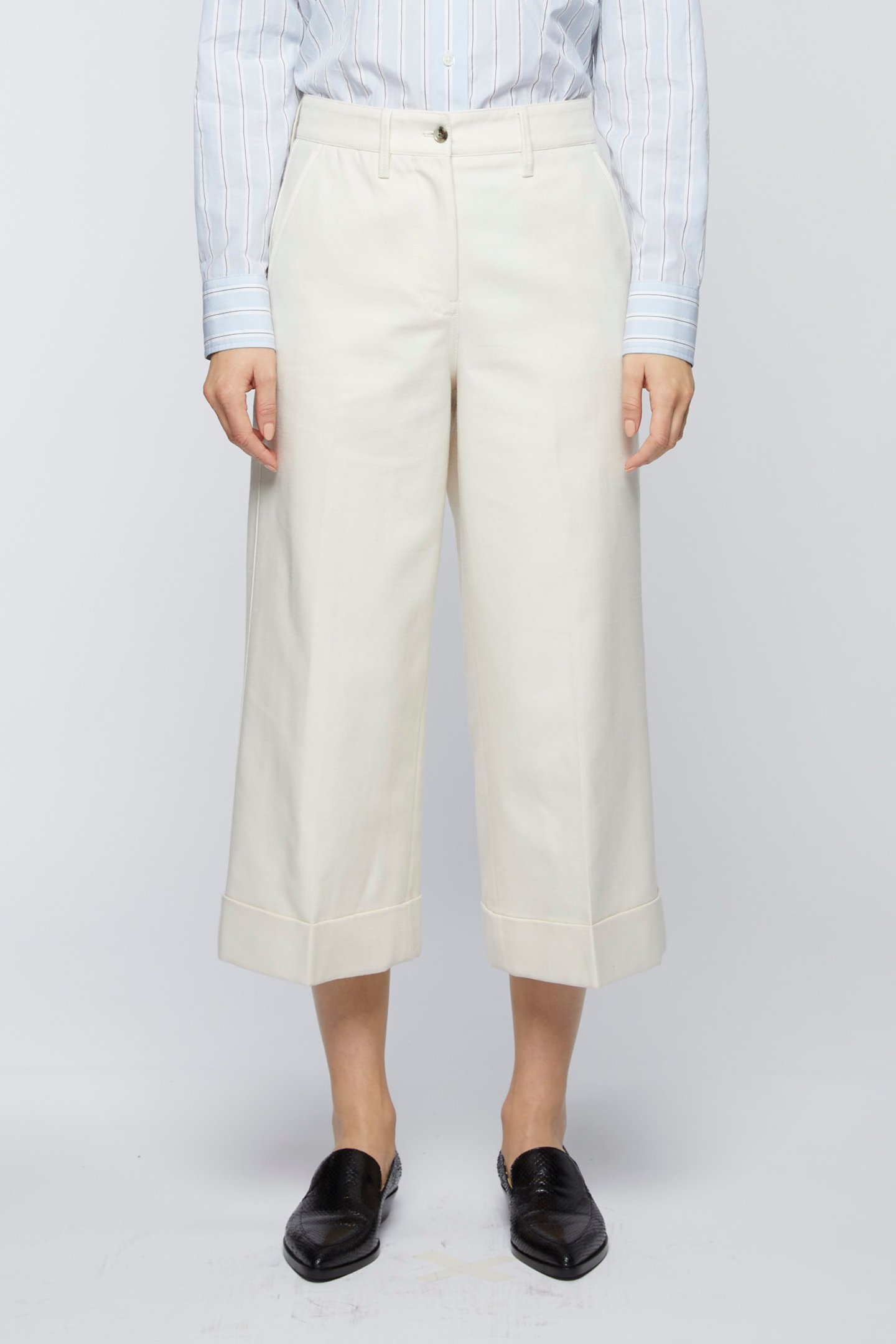 WOMENS TROUSERS IVORY 1