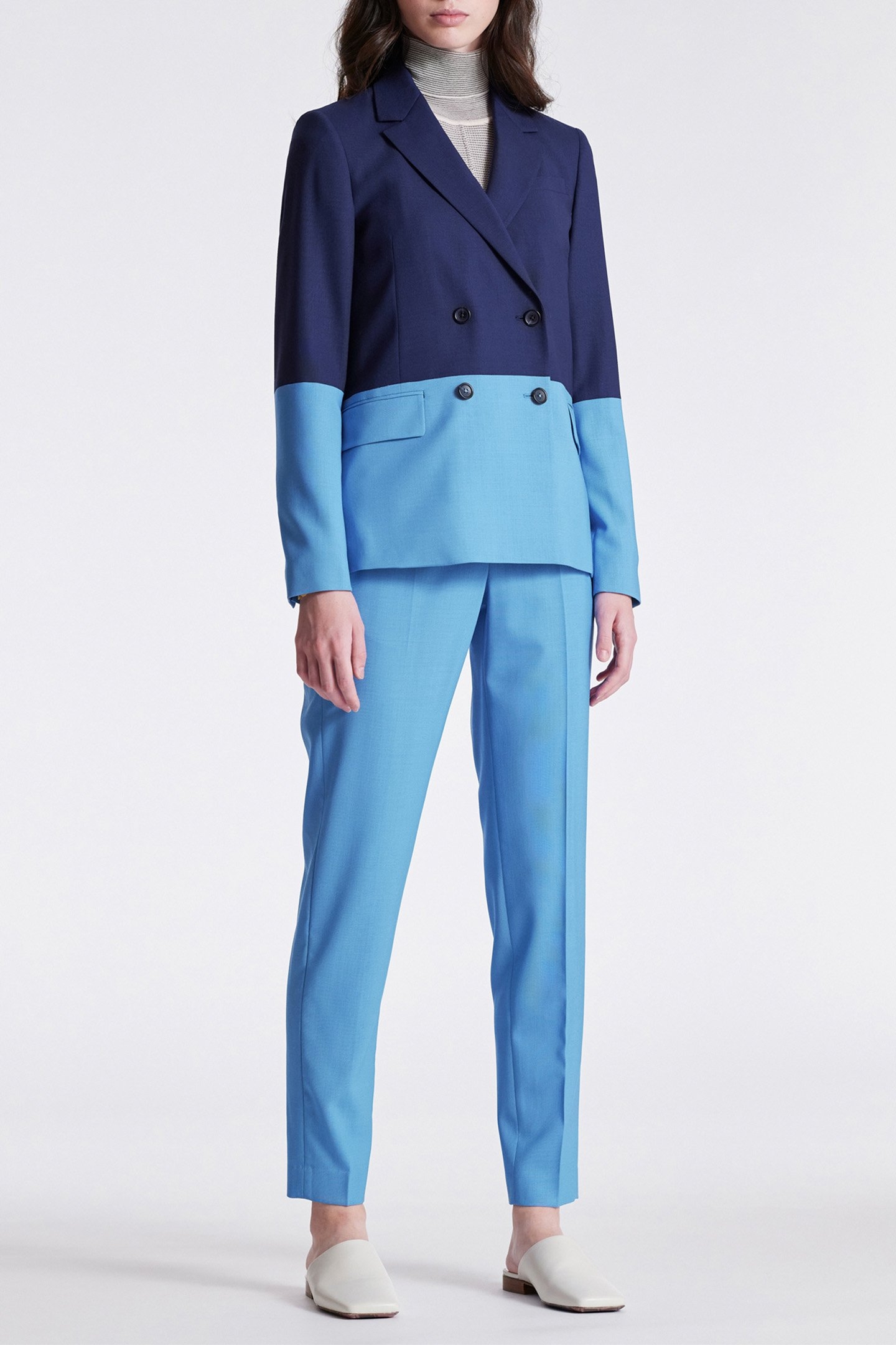 WOMENS TROUSERS LIGHT BLUE 3