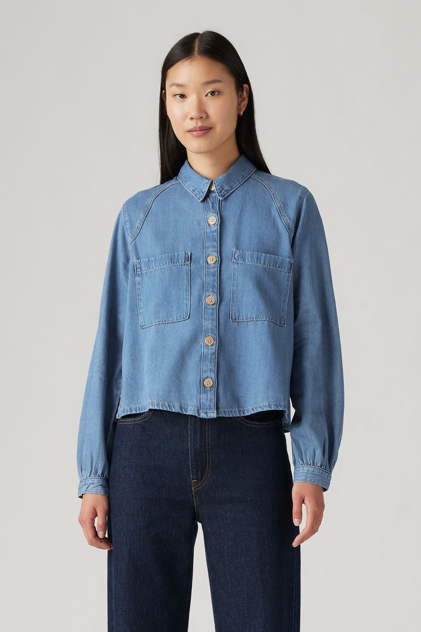 TYLA SHIRT BRIGHT MID STONE 1