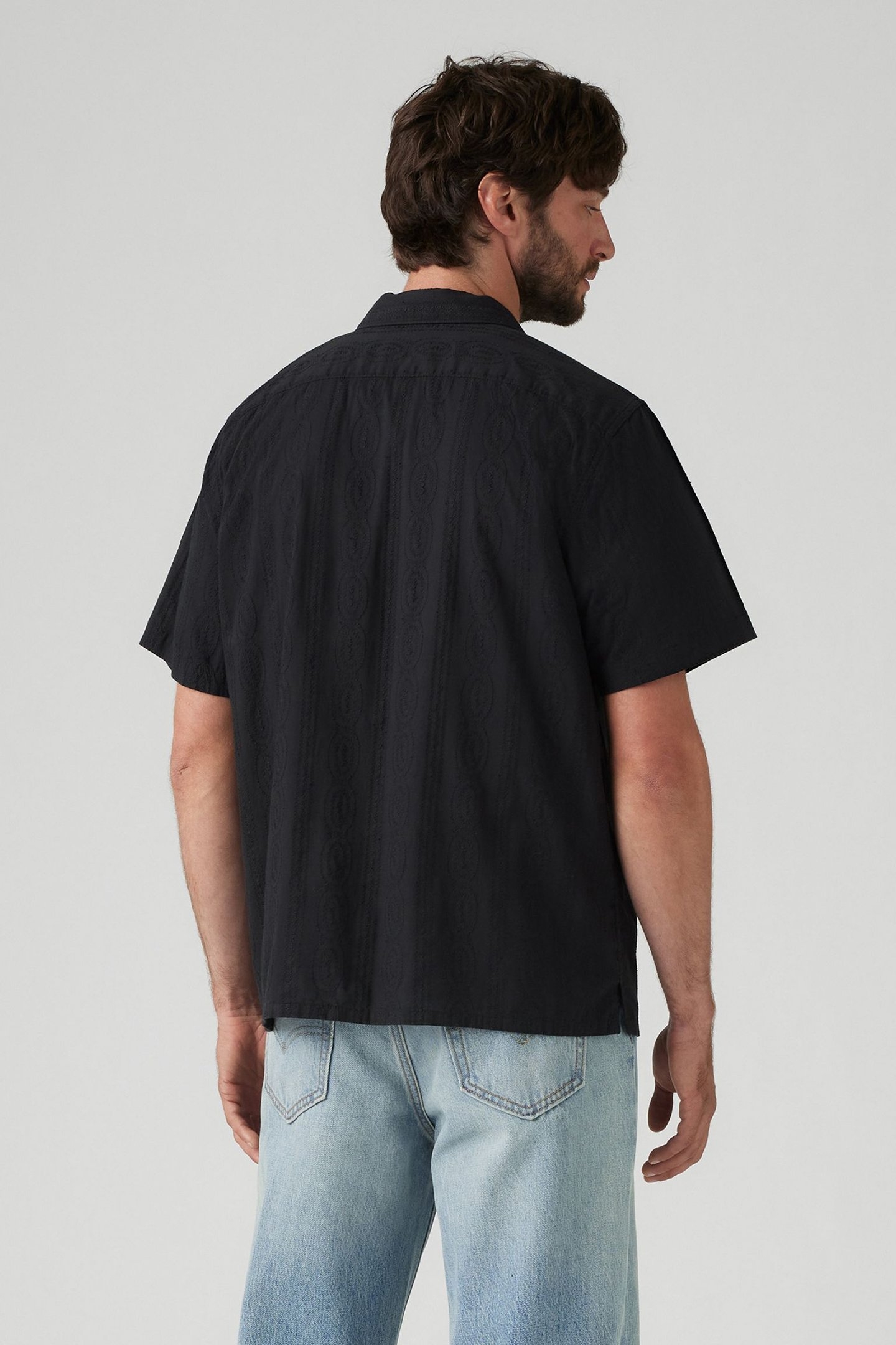 THE SUNSET CAMP SHIRT EMBER DETAIL STRIP 2