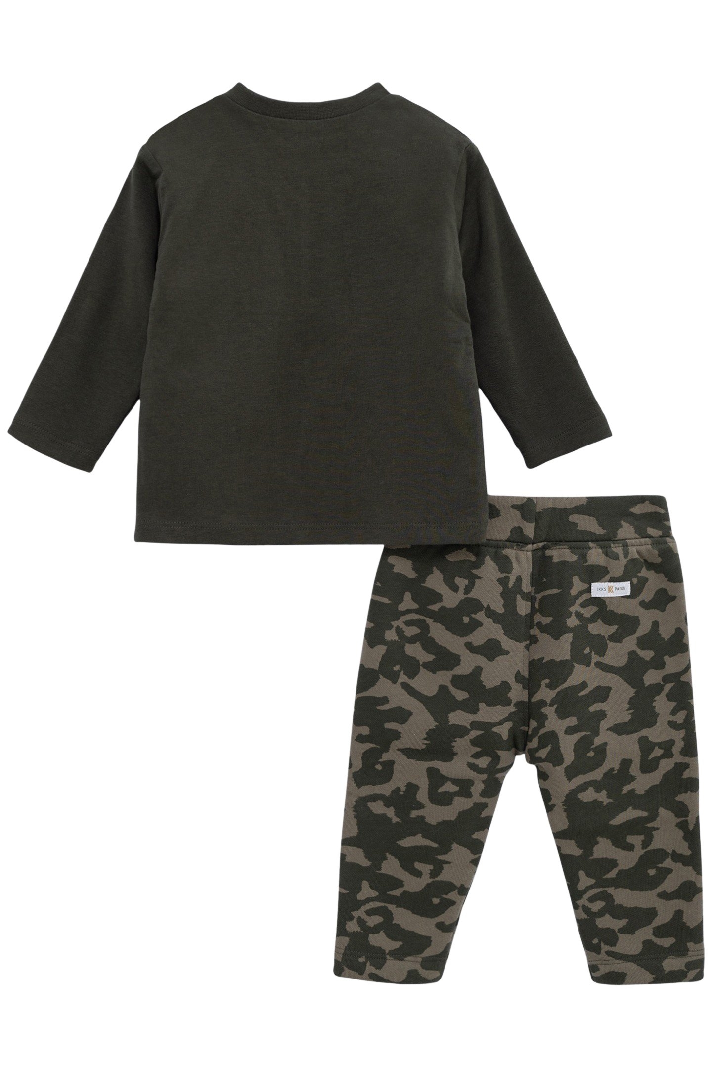 BOY'S 2-IN-1 CAMOUFLAGE T-SHIRT AND JOGGING SUIT SET 2