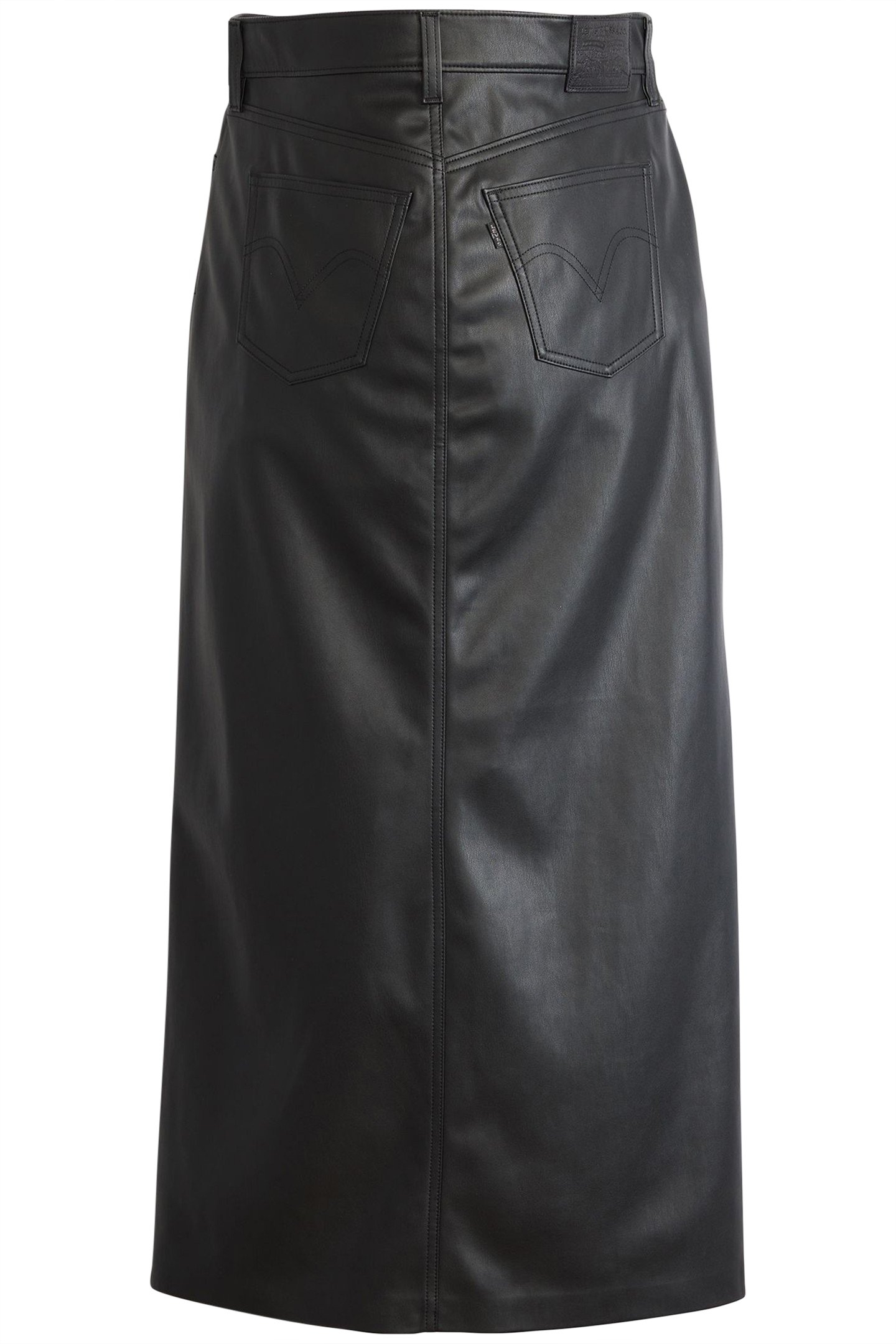 ANKLE COLUMN SKIRT FL LEATHER NIGHT 5