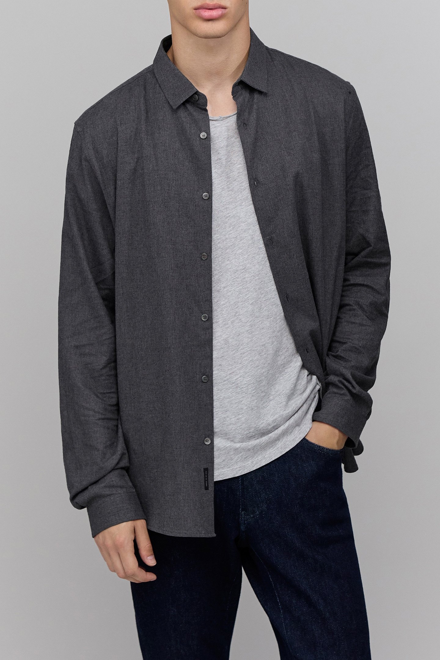 REGULAR GRAPHIC FLANNEL SHIRT 5