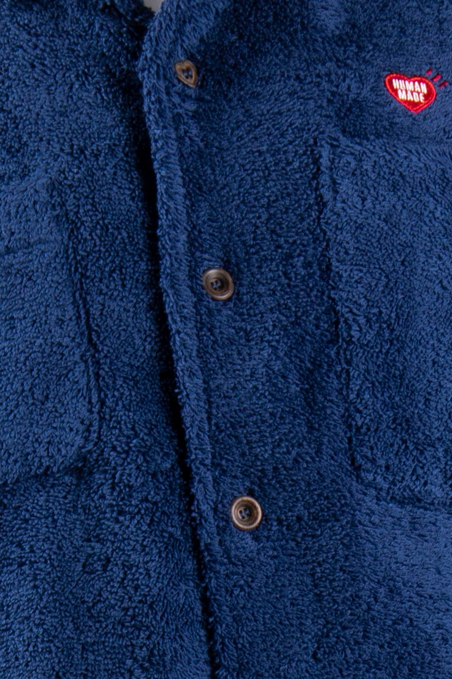 HUMAN MADE – PILE ALOHA SHIRT BLUE 4