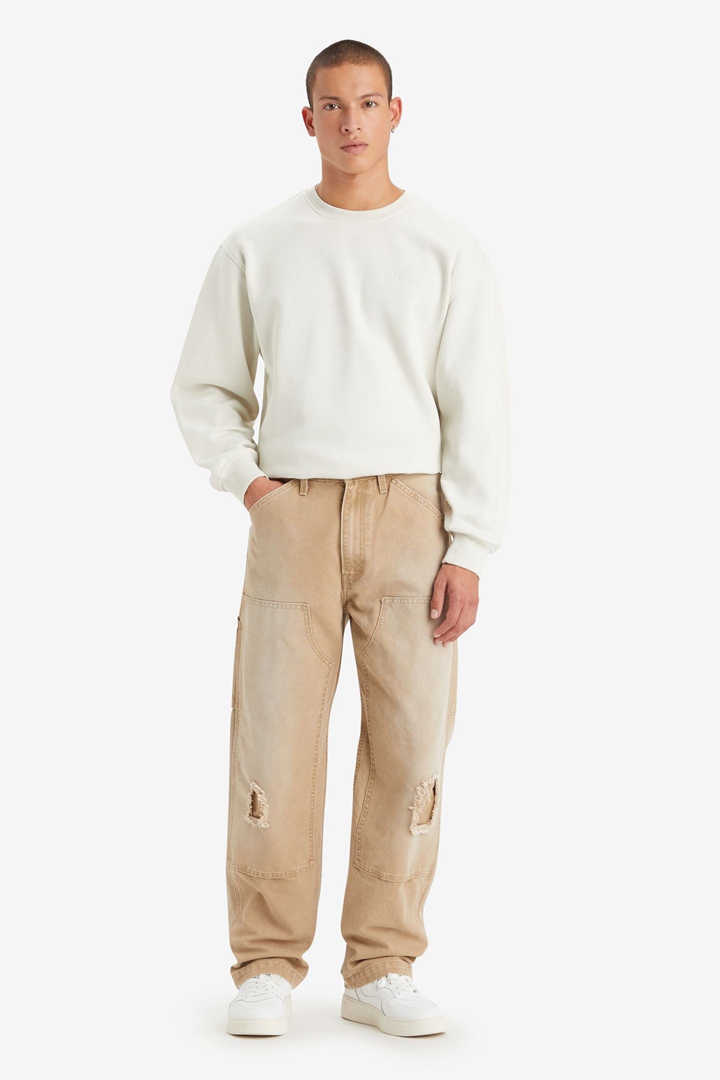 568 LOOSE STRT DBL KNEE TIGERS EYE LOST WOODS 1