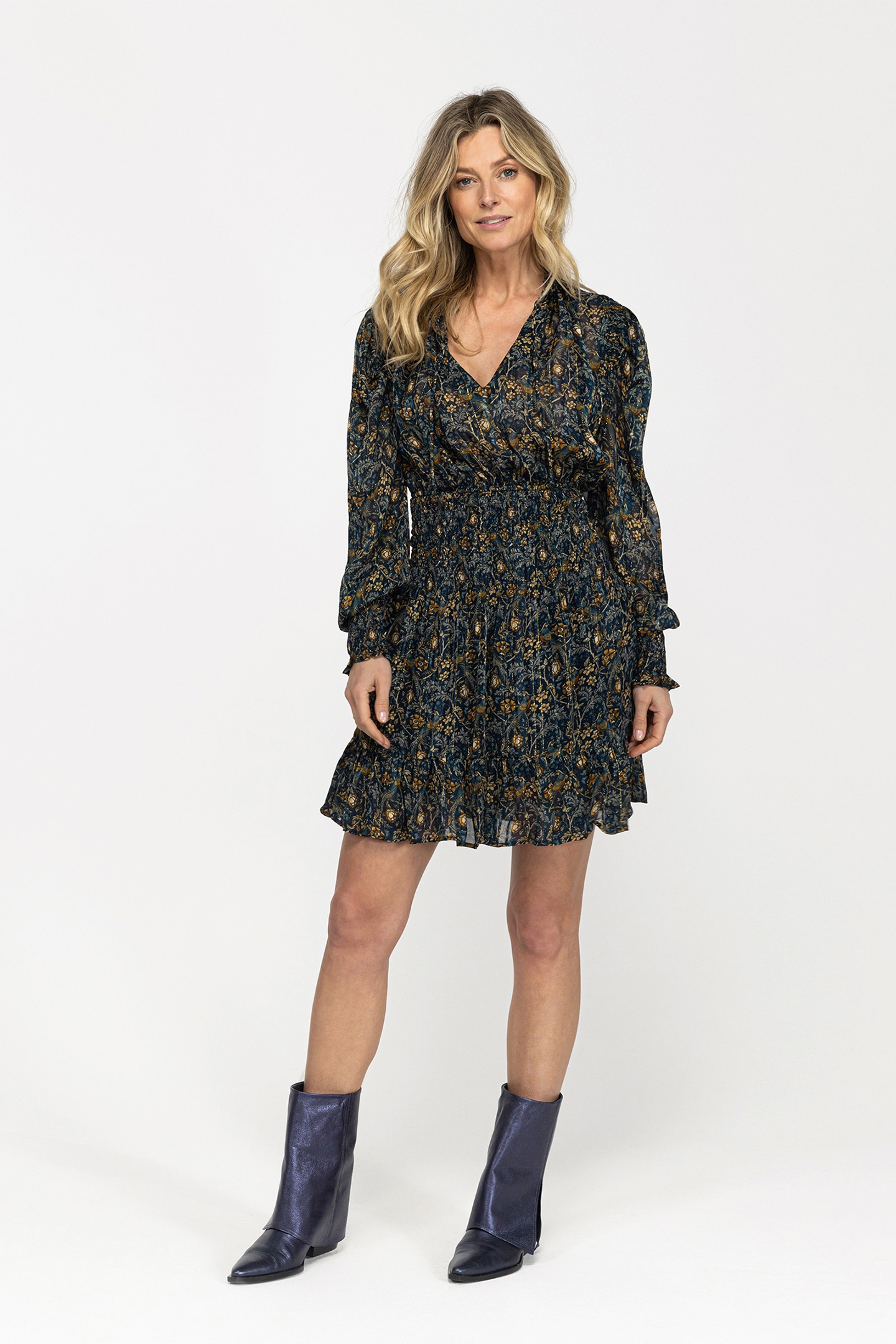 DEELA - PRINT FLORAL BIRDS 1