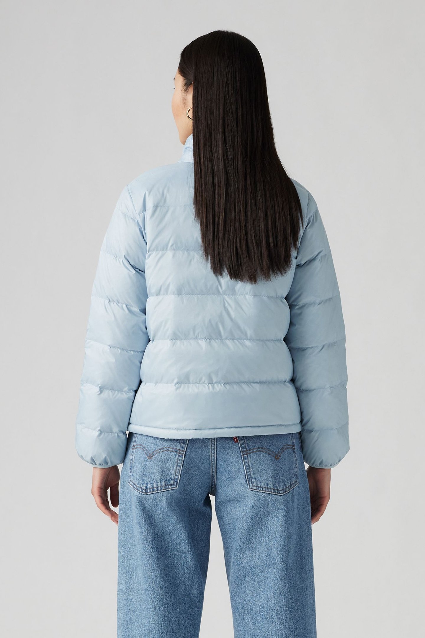 WILLA DOWN PACKABLE PUFFER JACKET NIAGARA MIST 2