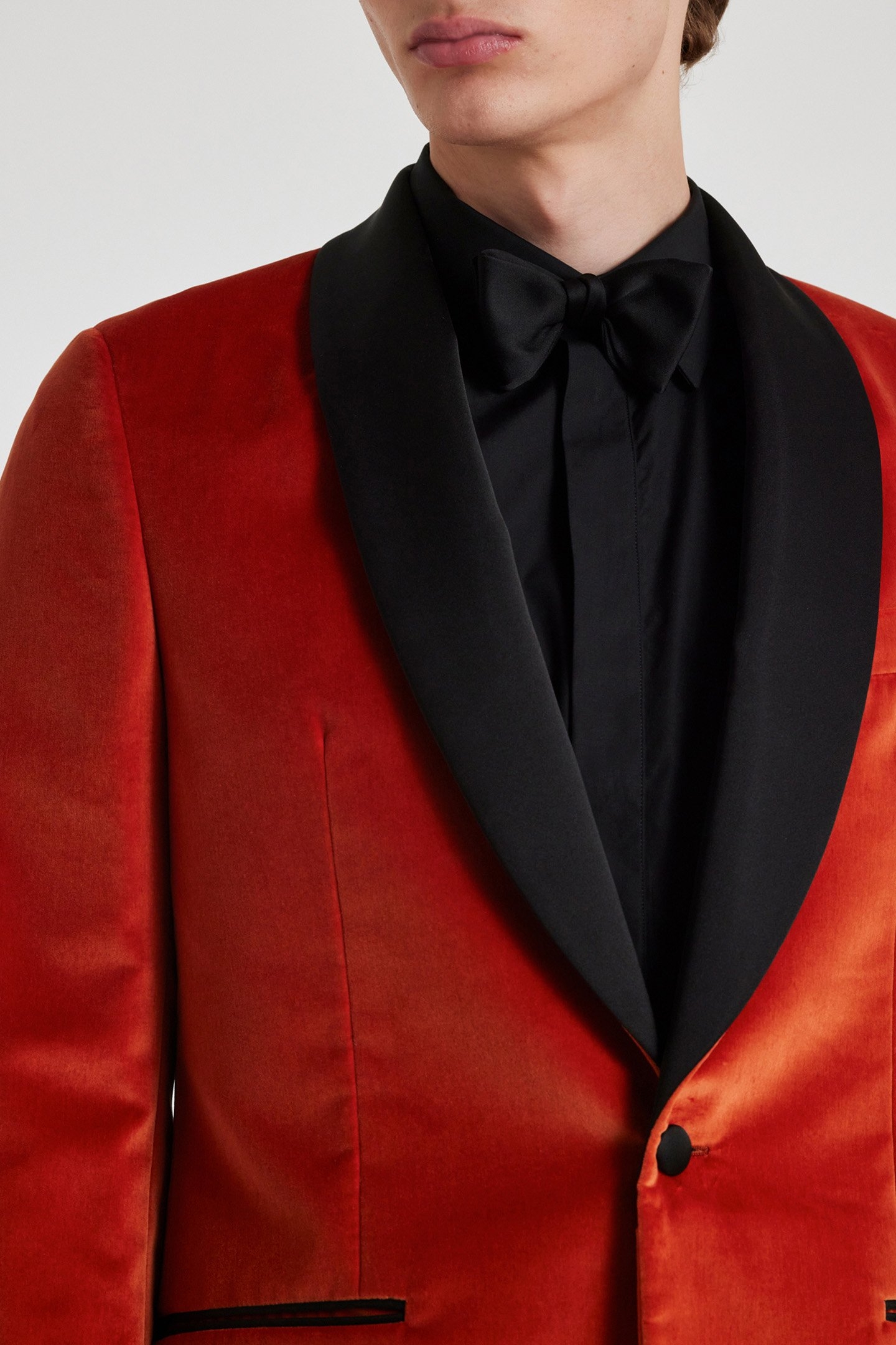 MENS 2BTN JACKET DARK RUST 5