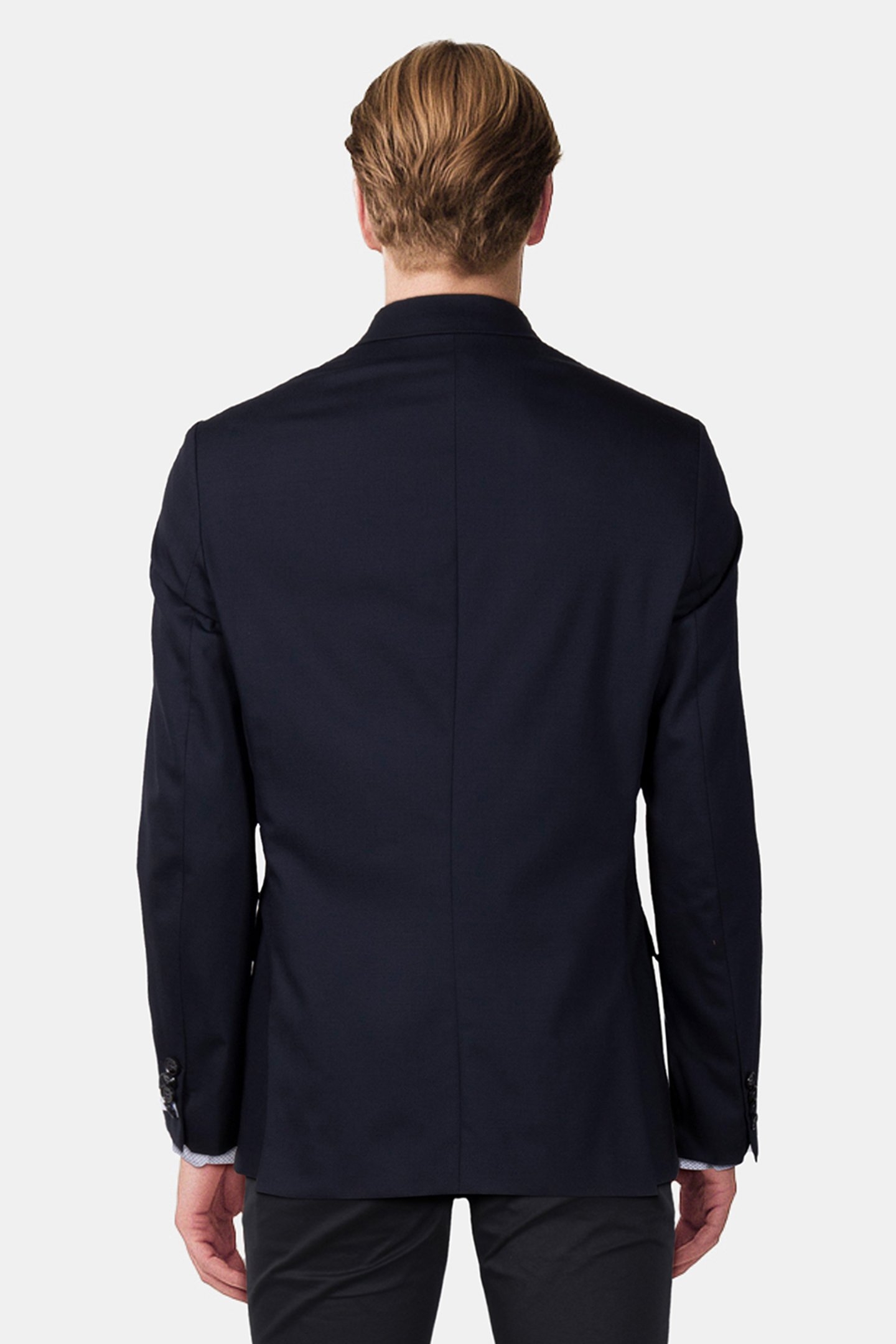 STRETCH WOOL REGULAR MIDNIGHT NAVY 2