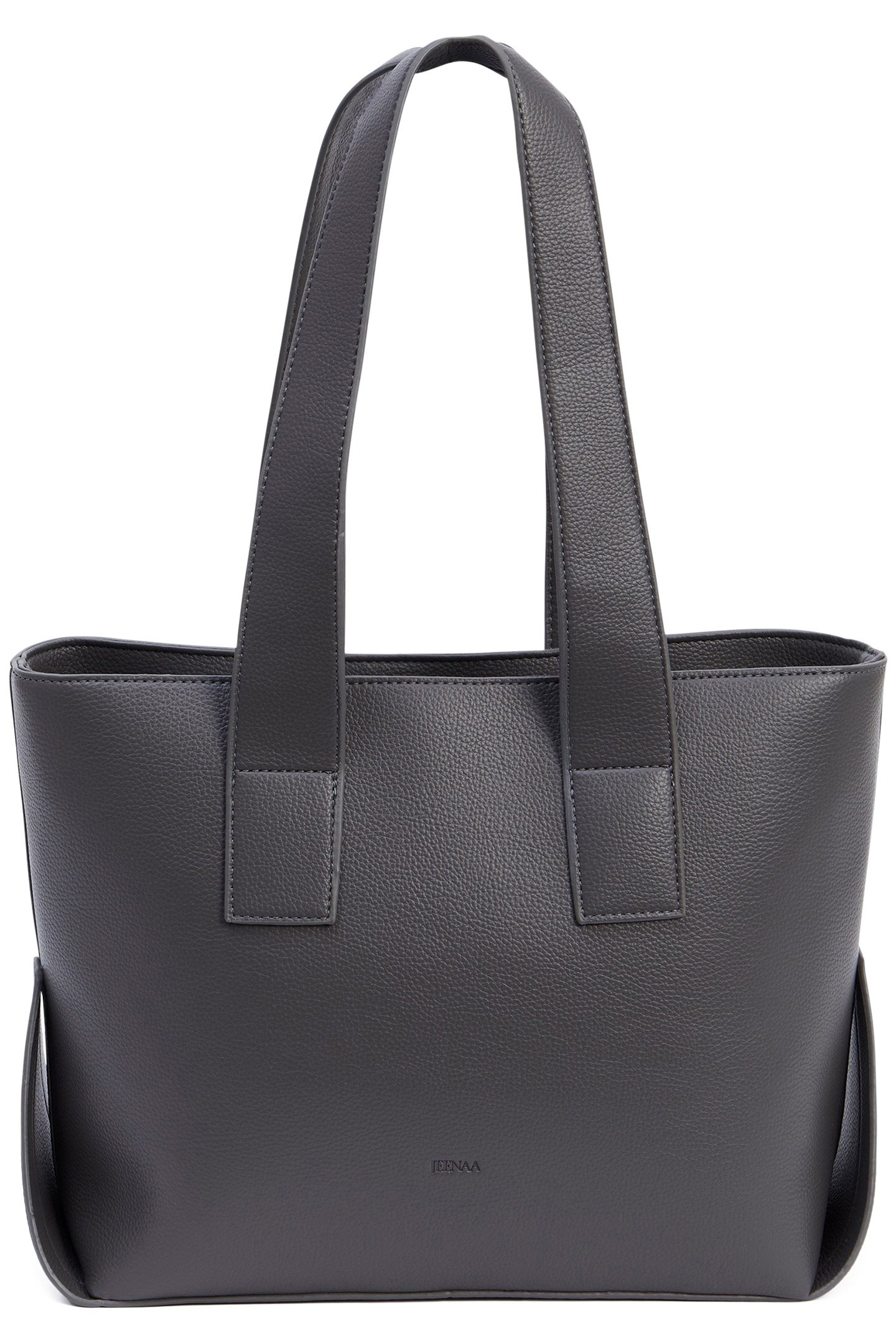 JEENAA BAG X TOTE CHARCOAL 2