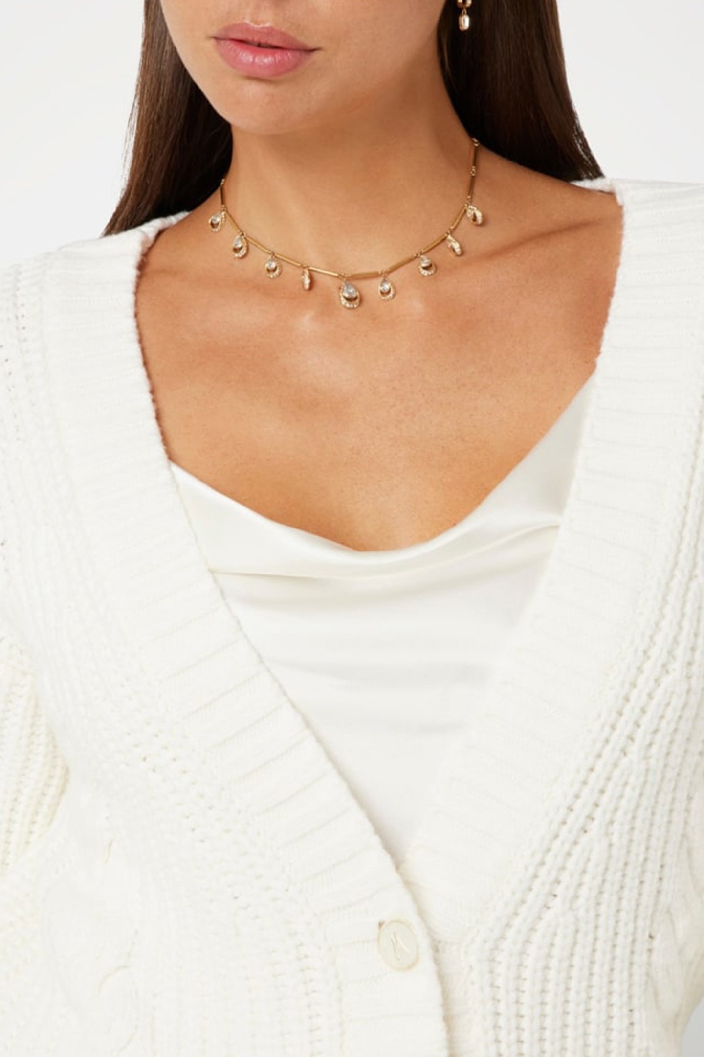 CHO OVER CARDI SWTR PALE PEARL 5