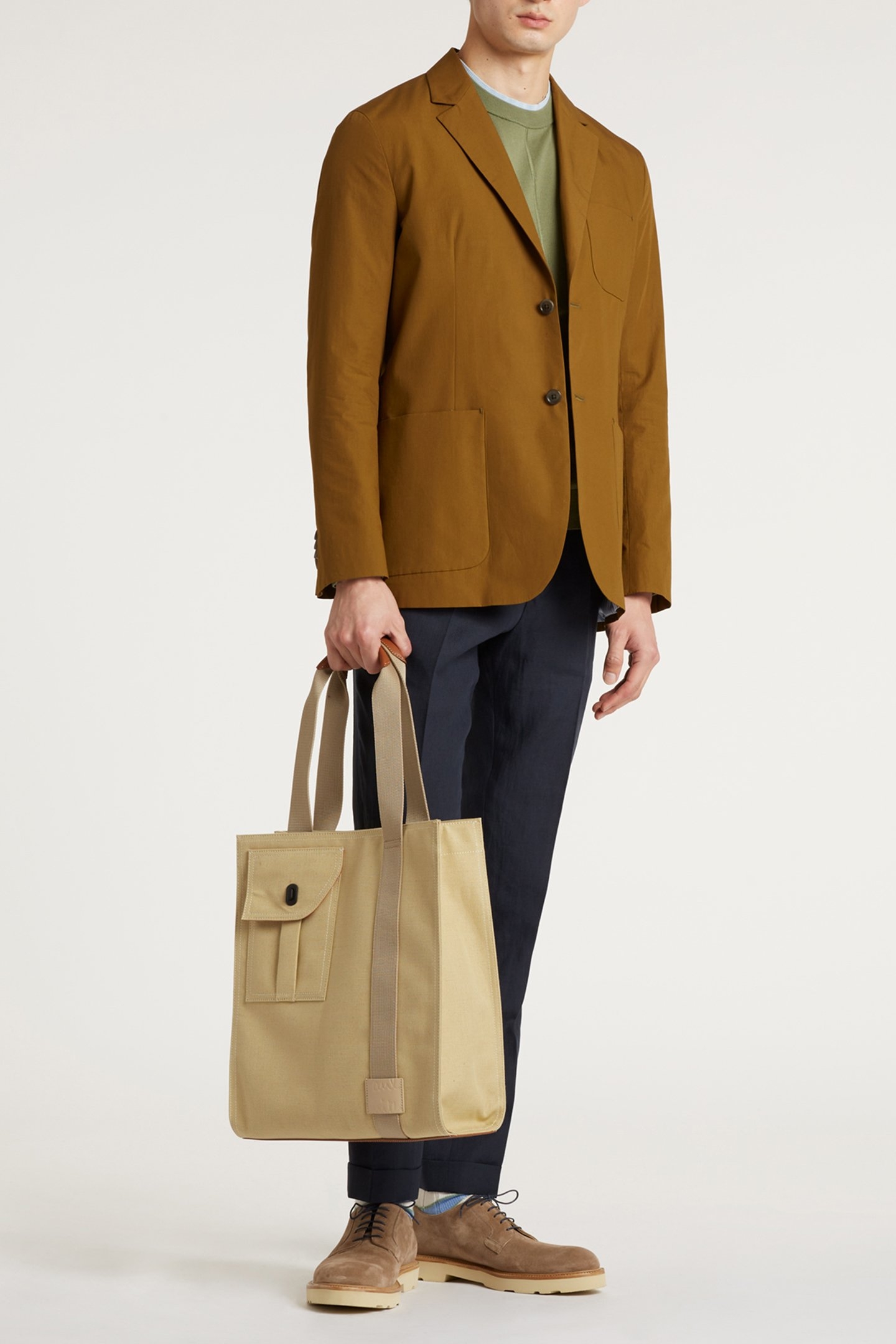 GENTS DRAWCORD TROUSER VERY DARK NAVY 3