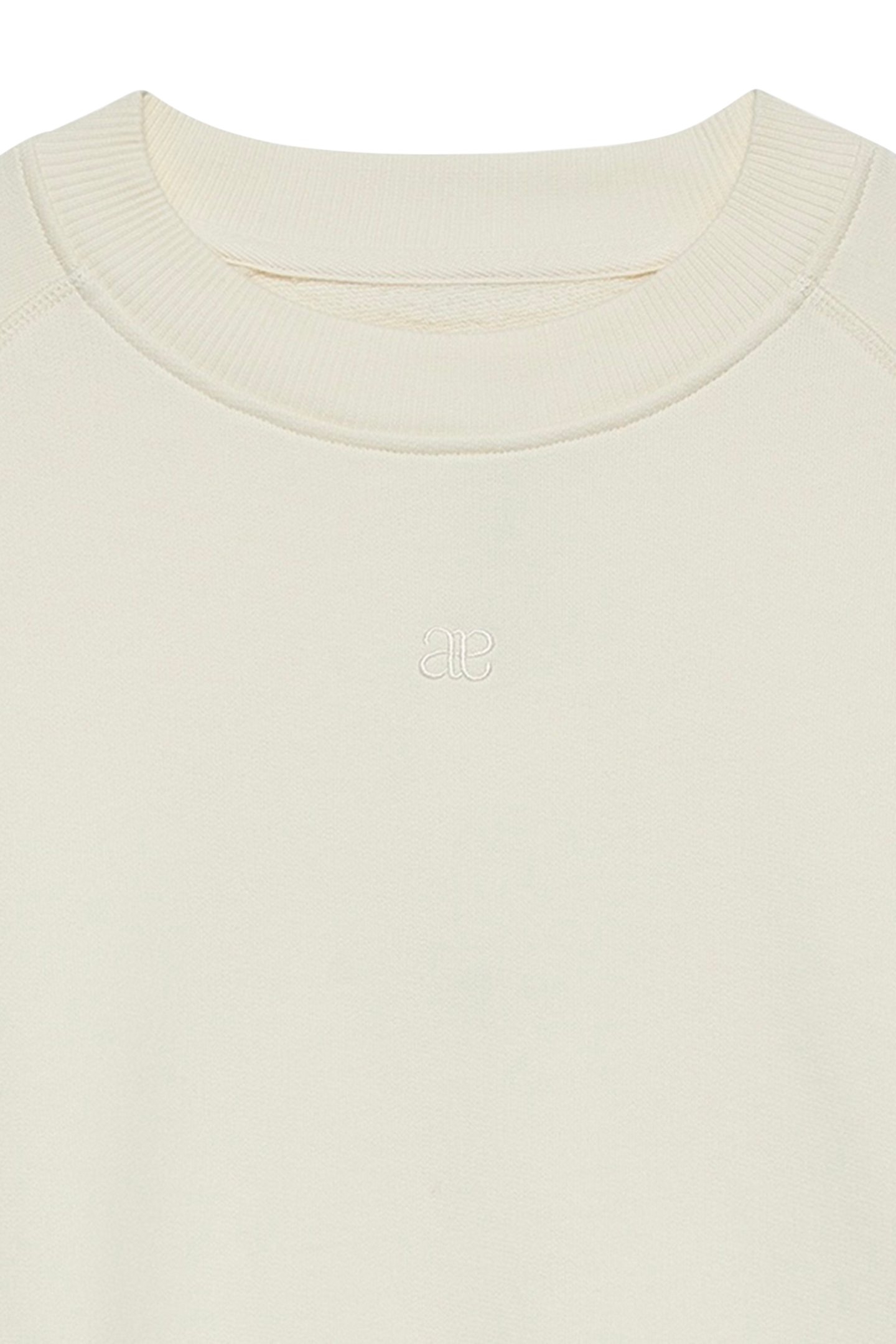 KORALIA LOGO SWEATER ECRU 2